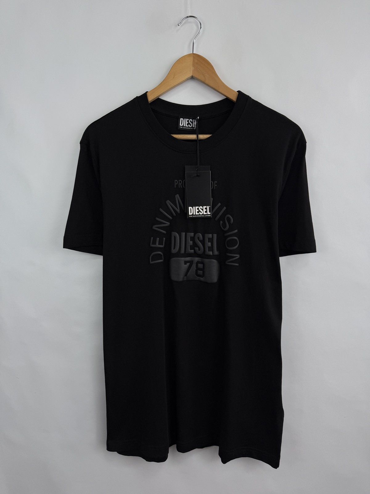Diesel 🇺🇸❗️NEW Diesel For Successful Living T-Shirt Y2K Size US XL / EU 56 / 4 - 4 Thumbnail