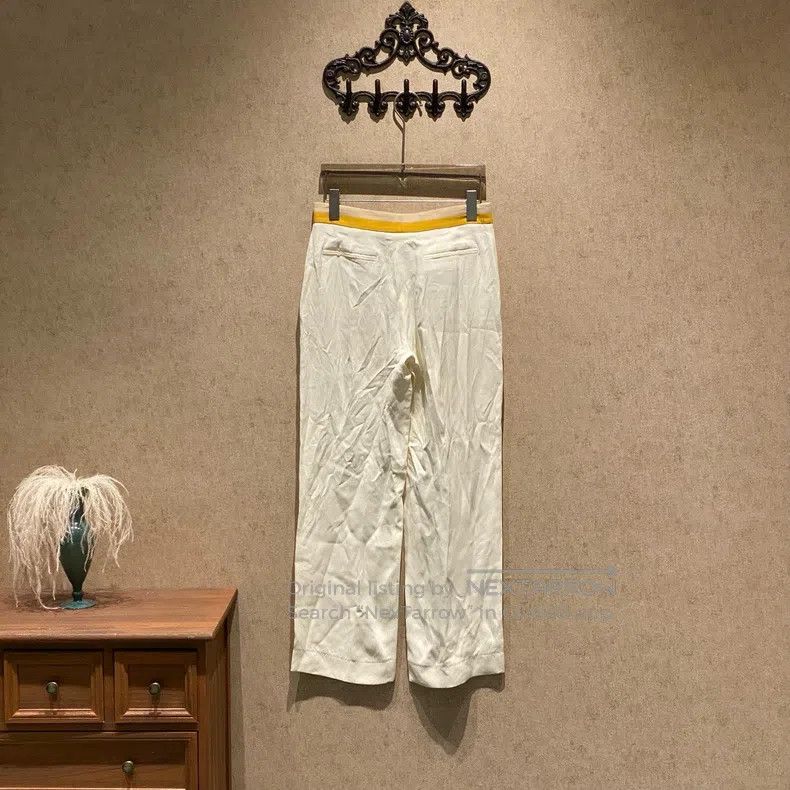 Loro Piana Loro Piana Beige Long Pants Size 25" / US 0 / IT 36 - 2 Thumbnail