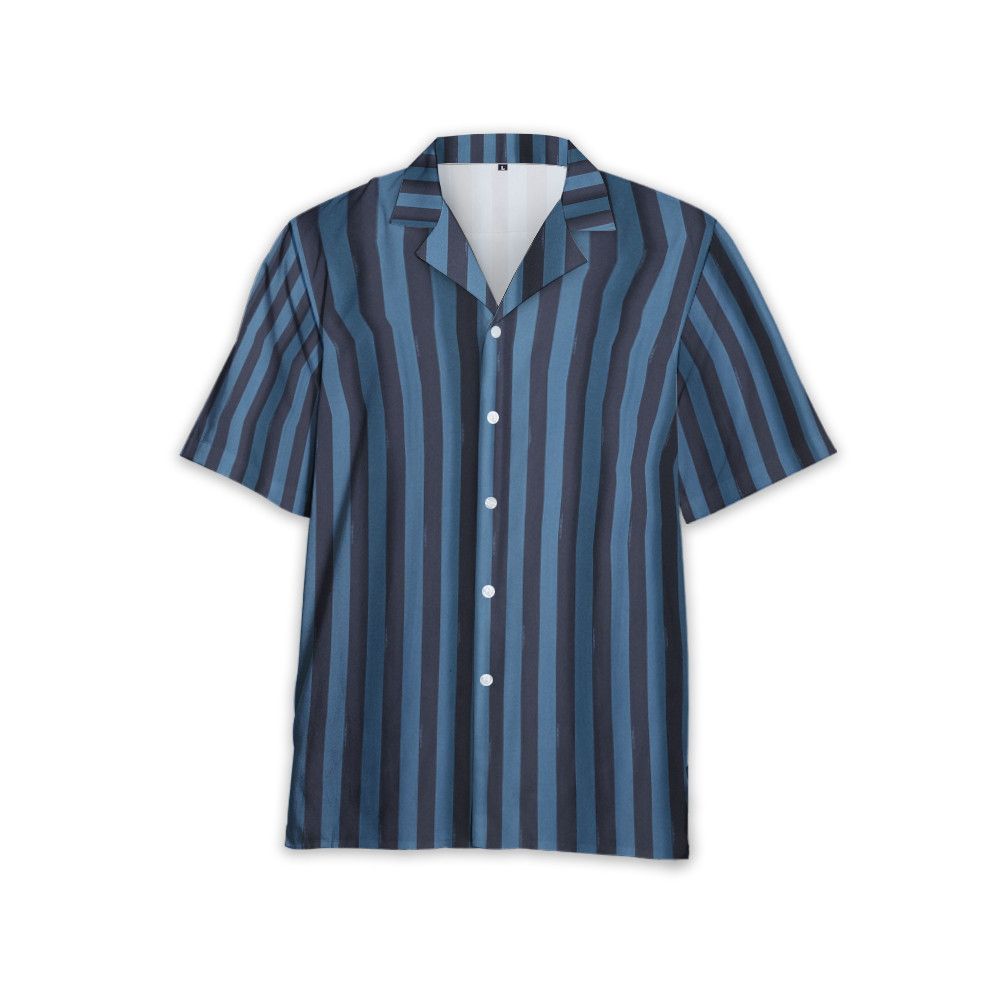 Designer Blue Pequin Shirt – Refined Elegance, Timeless Appeal Size US M / EU 48-50 / 2 - 1 Thumbnail