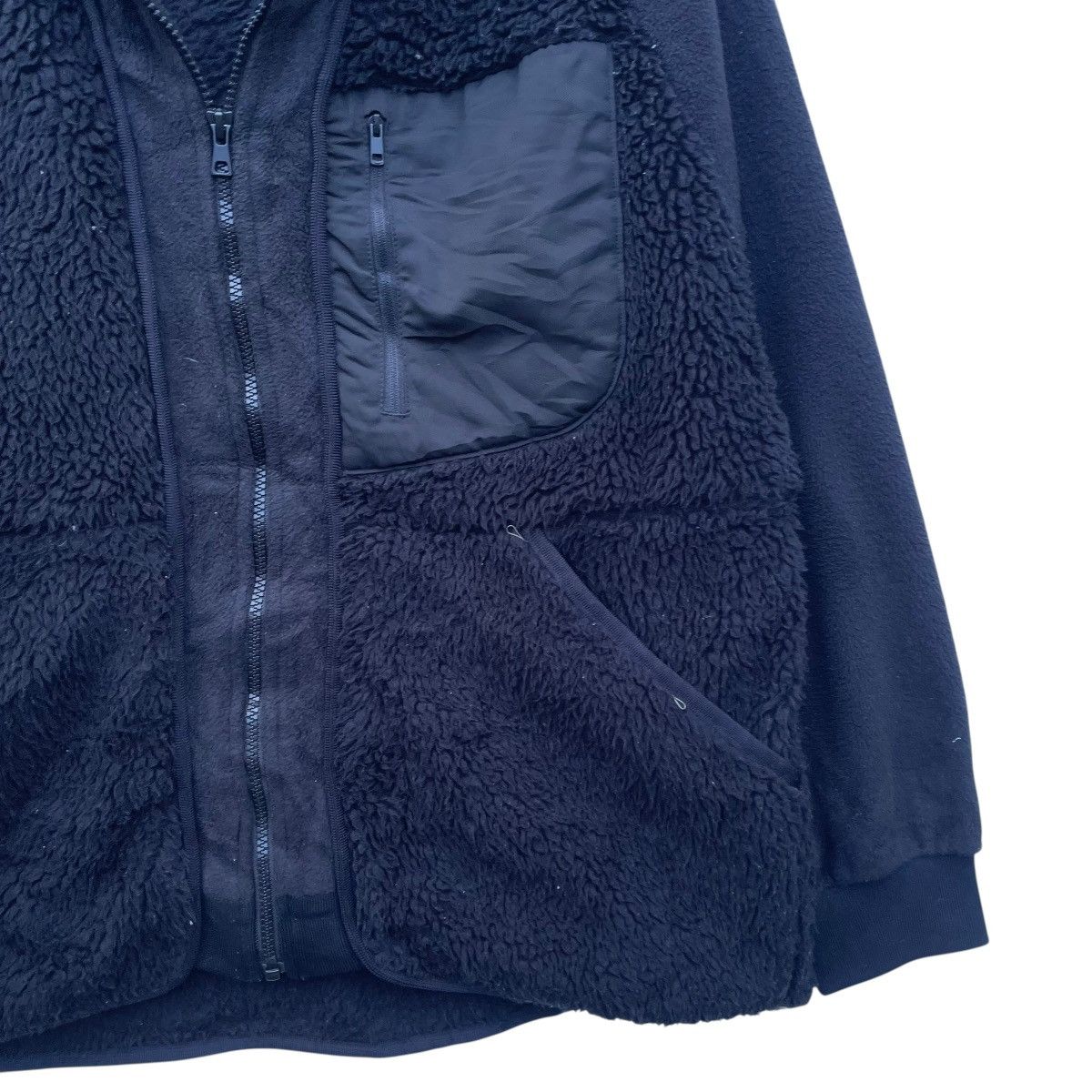 Japanese Brand × Vintage × White Mountaineering Japanese Brand Uniqlo White Mountaineering Fleece Jacket Size US M / EU 48-50 / 2 - 5 Thumbnail