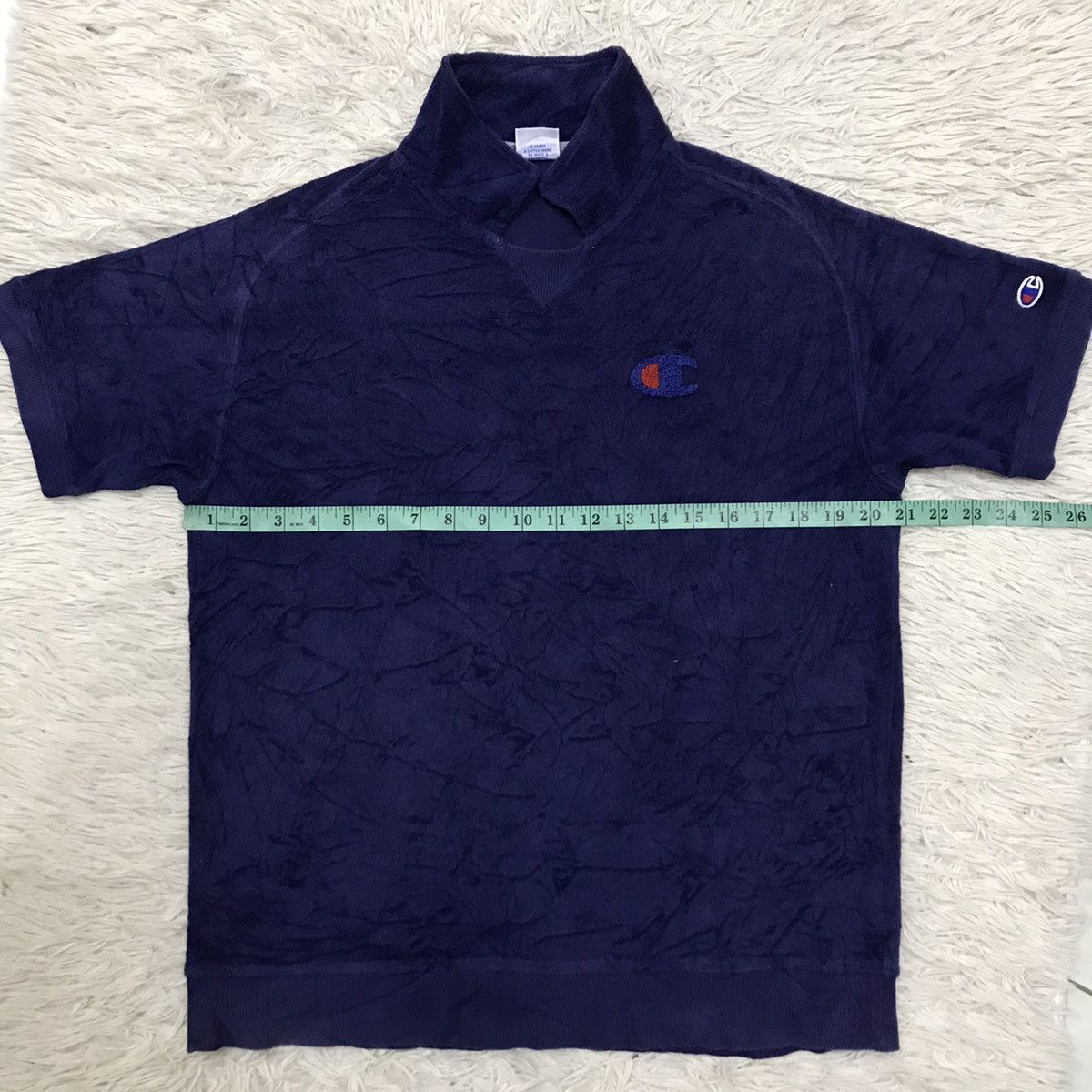 Champion Vintage Champion Micro Fleece Polo Shirt Size US M / EU 48-50 / 2 - 11 Thumbnail
