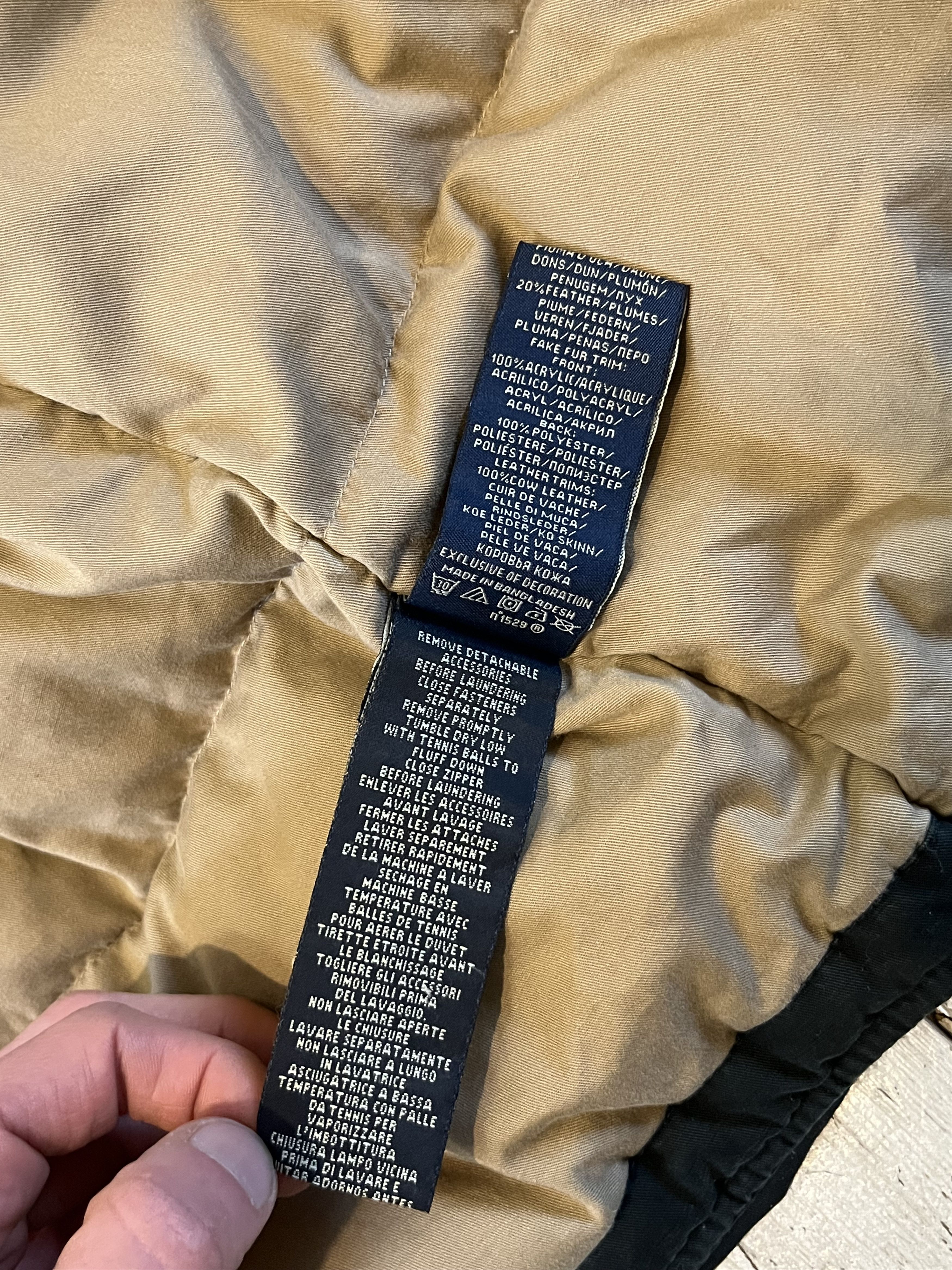 Polo Ralph Lauren × Ralph Lauren × Rugby Ralph Lauren Polo Jeans Company Ralph Lauren Flags Down Military Parka Size US L / EU 52-54 / 3 - 15 Thumbnail