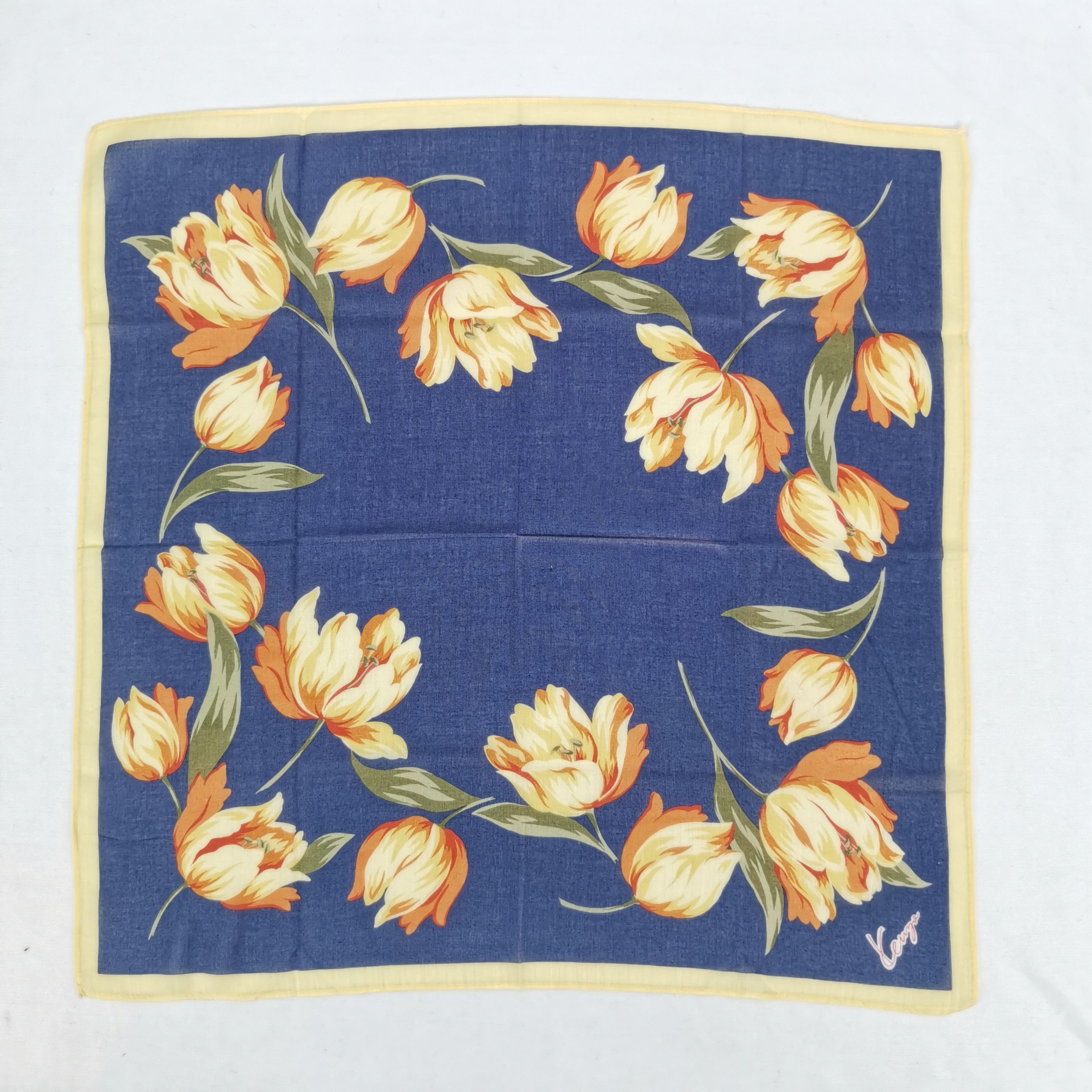 Kenzo Vintage Kenzo Handkerchief Bandana Pocket Square Size ONE SIZE - 1 Thumbnail