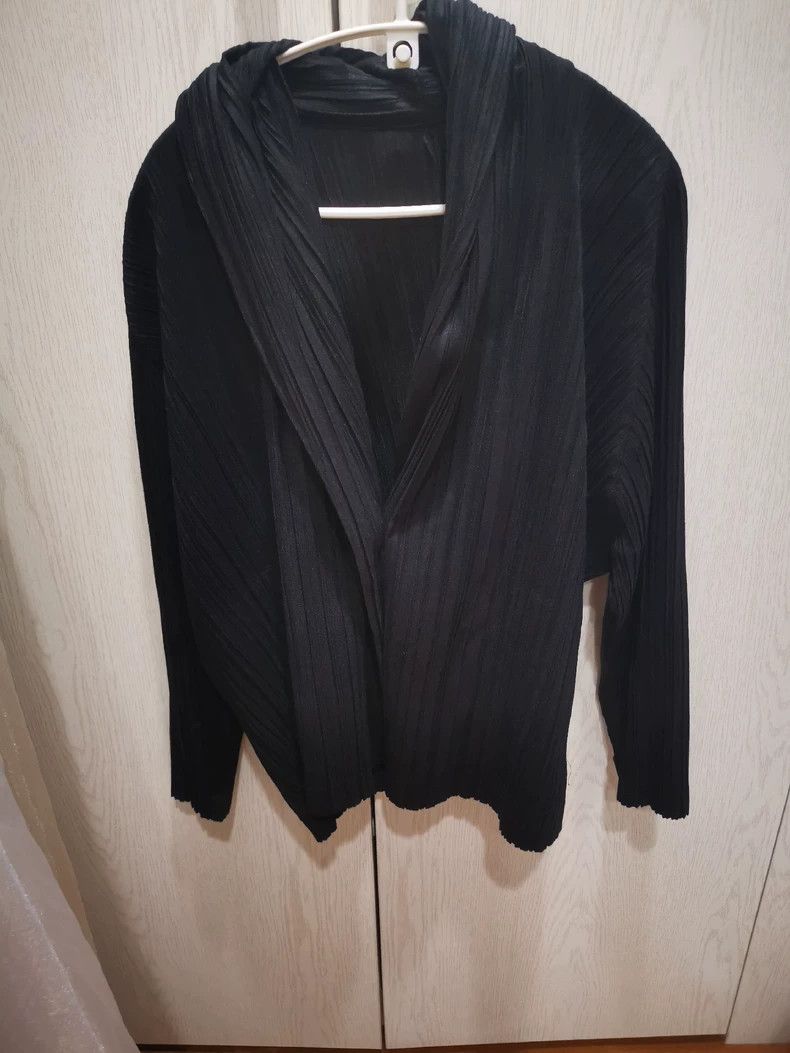 Issey Miyake Issey Miyake Black suit jacket Size L / US 10 / IT 46 - 1 Thumbnail
