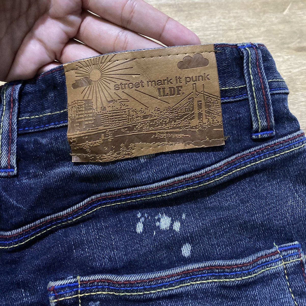 Japanese Brand ILDF street mark it punk pants Size US 32 / EU 48 - 8 Thumbnail
