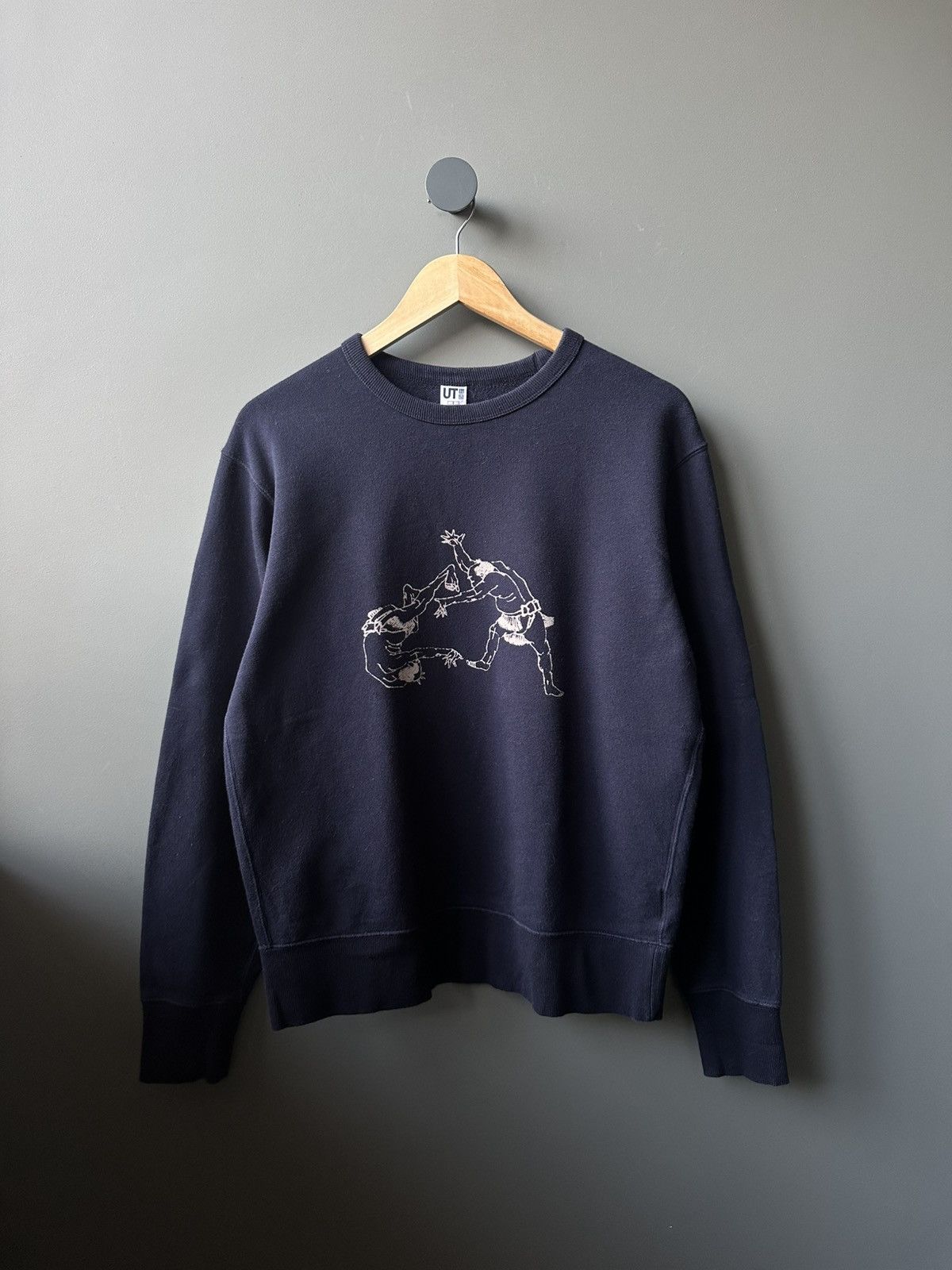 Uniqlo Uniqlo Hokusai Blue Sweatshirt Size S Size US S / EU 44-46 / 1 - 1 Thumbnail