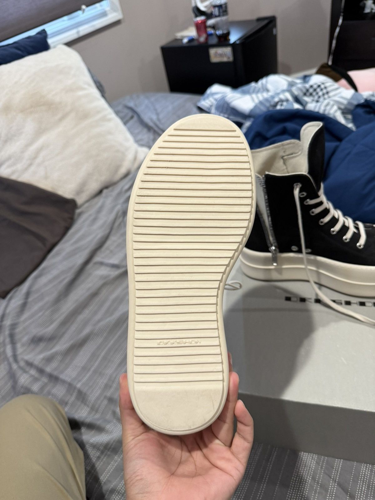 Rick Owens Rick Owens DRKSHDW Double Bumper Ramones Size US 9 / EU 42 - 3 Thumbnail
