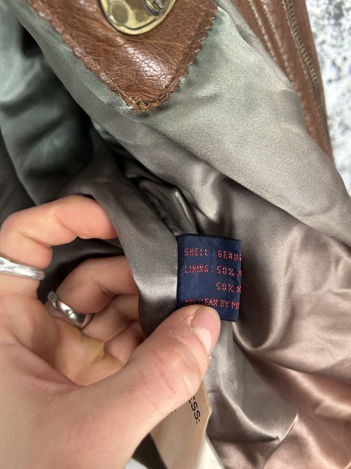 Genuine Leather Vintage Brown Leather Bomber Jacket Avant Garde Boxy 90s Size US L / EU 52-54 / 3 - 10 Thumbnail
