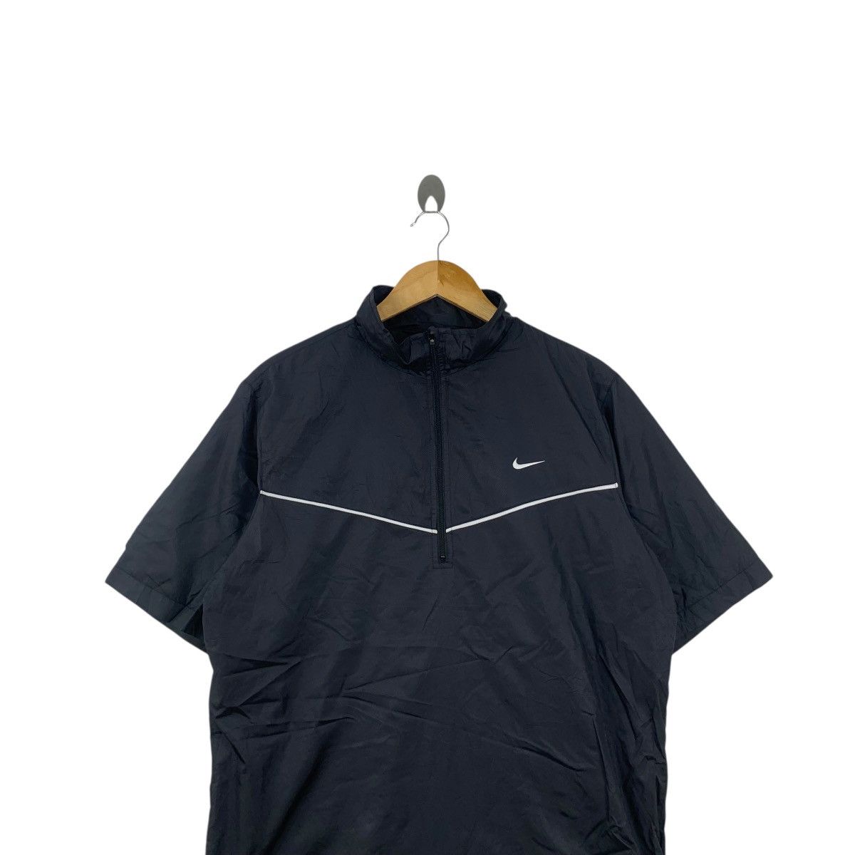 Nike NIKE GOLF COLLECTION Embroidered Swoosh Logo Half Zipper Size US L / EU 52-54 / 3 - 2 Thumbnail