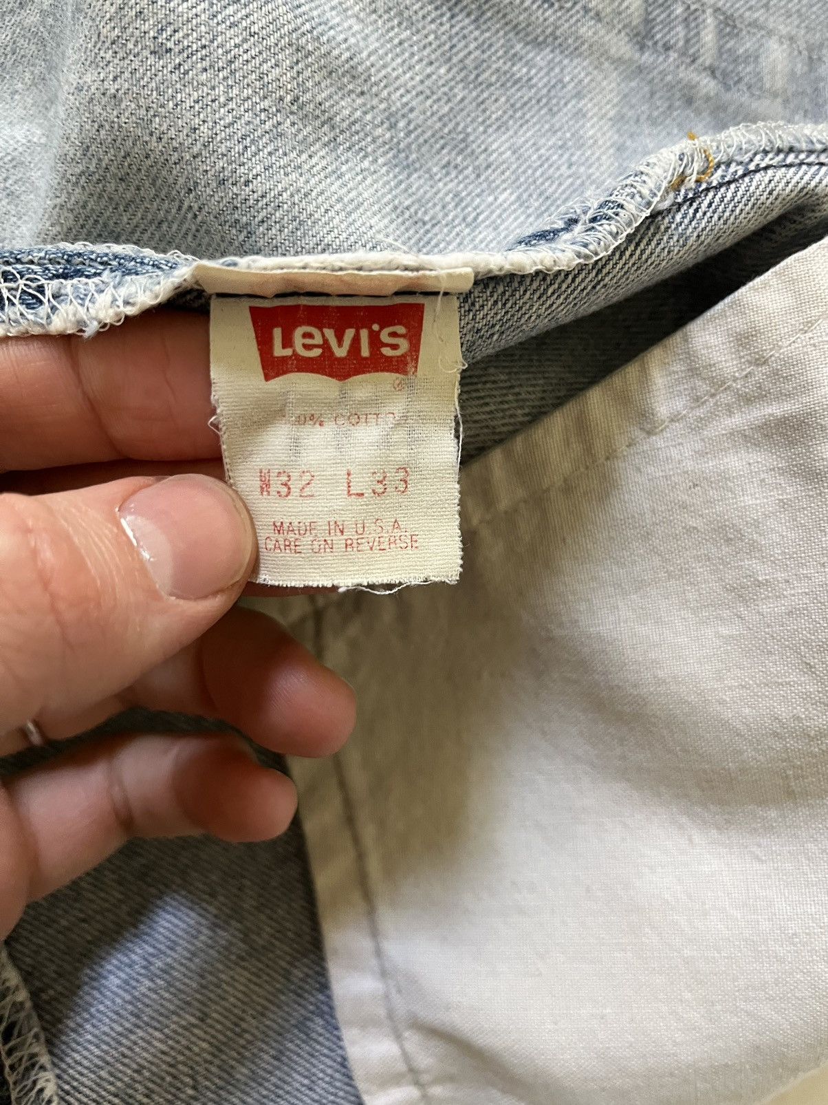Levi's Vintage Clothing Vintage 501 Blue Jeans Size US 30 / EU 46 - 4 Thumbnail