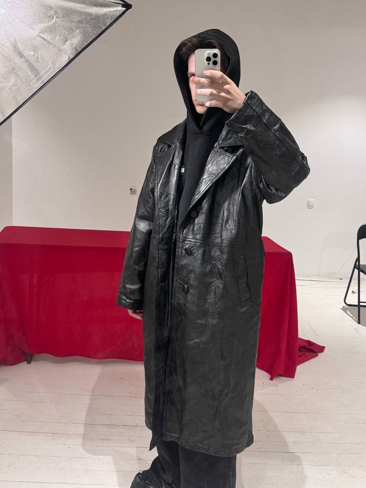 Other Avant garde patchwork leather coat like opium balenci rick Size US XXL / EU 58 / 5 - 2 Thumbnail