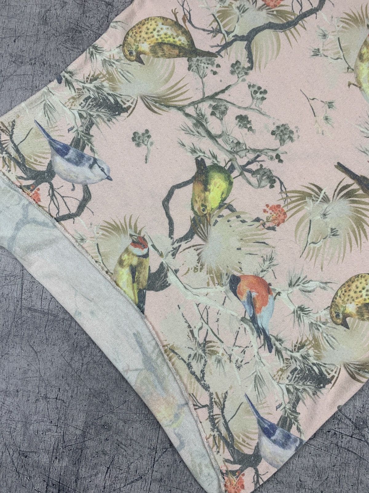 Other Viola Borghi Flower Pattern T-Shirt V-Neck Pink Short Sleeve Size L / US 10 / IT 46 - 3 Thumbnail