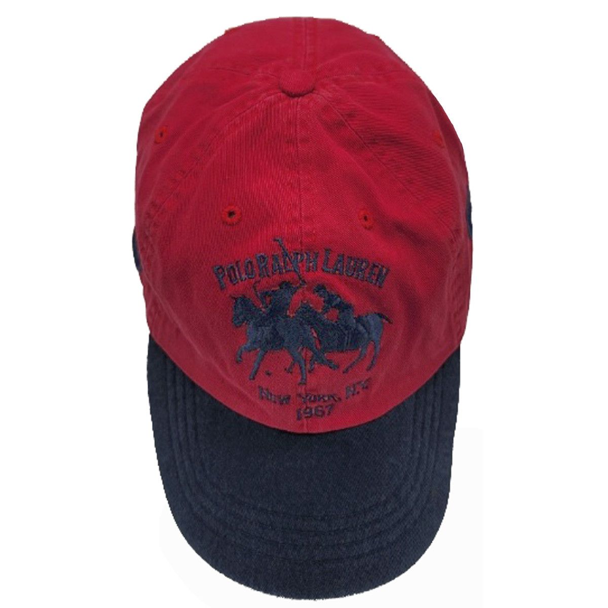 Polo Ralph Lauren NEW VINTAGE Polo Ralph Lauren Baseball Hat! Red Big Pony Size ONE SIZE - 2 Thumbnail