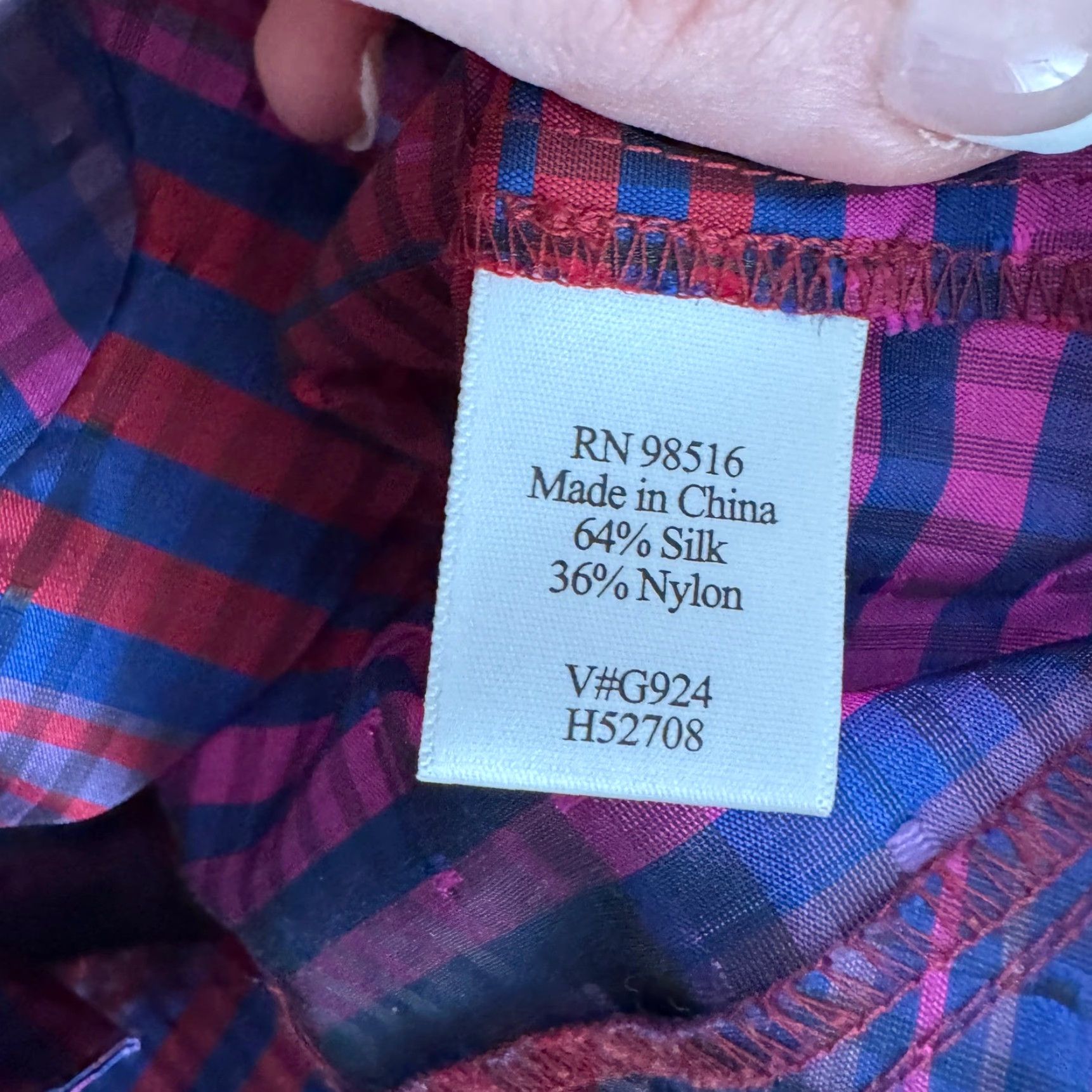Coldwater Creek Coldwater Creek Silk Blend Zip Jacket L Multicolor Long Sleeve Mens? Size US L / EU 52-54 / 3 - 3 Thumbnail
