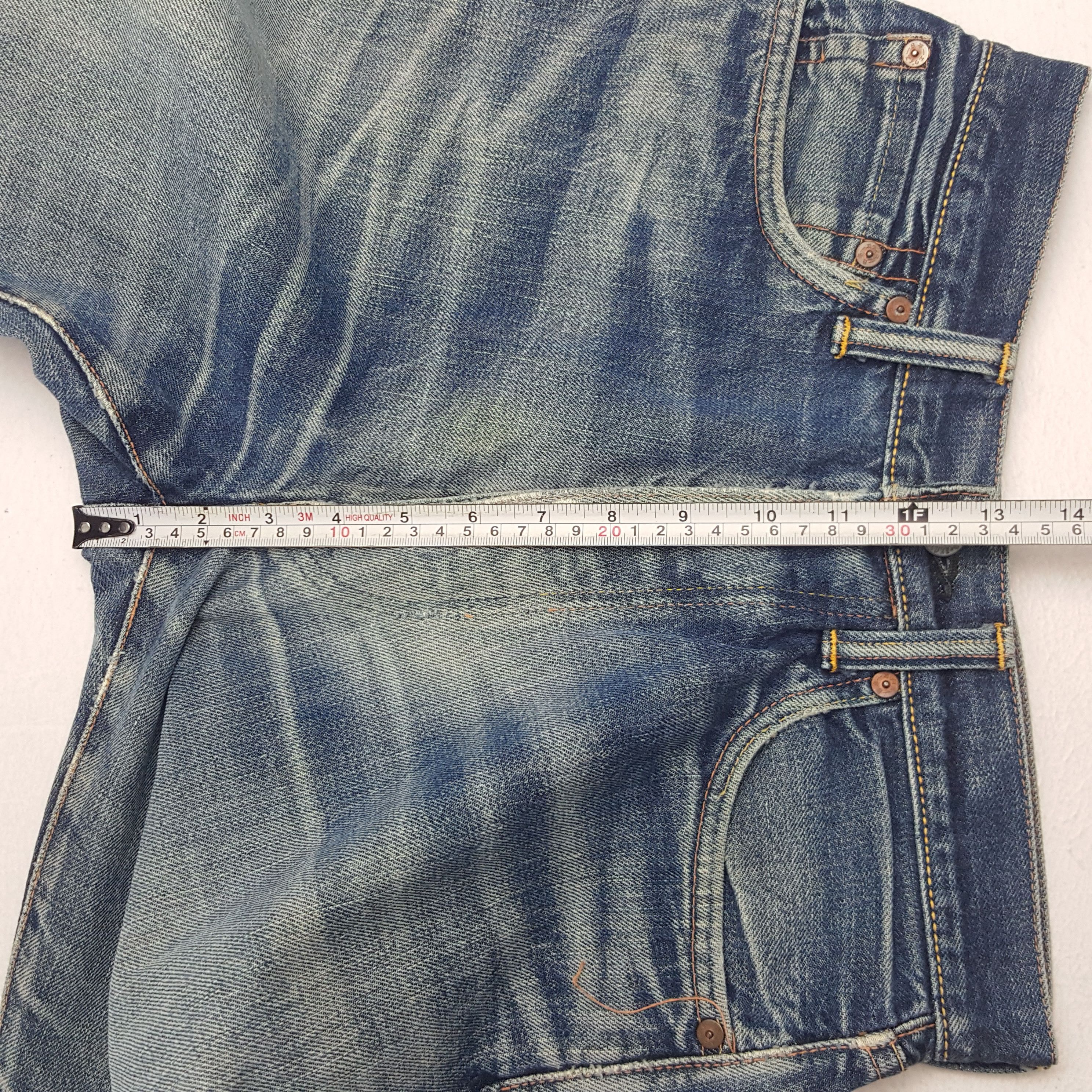 Evisu × Vintage Vintage Evisu Japan Selvedge Custom Daicock Denim Jeans Size US 27 - 8 Thumbnail