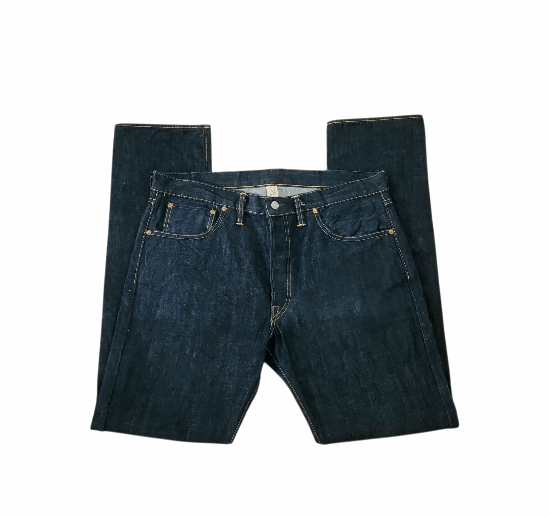 RRL Ralph Lauren Ralph Lauren RRL Jeans Japanese Woven Selvedge Denim 36 X 32 Size US 36 / EU 52 - 6 Thumbnail