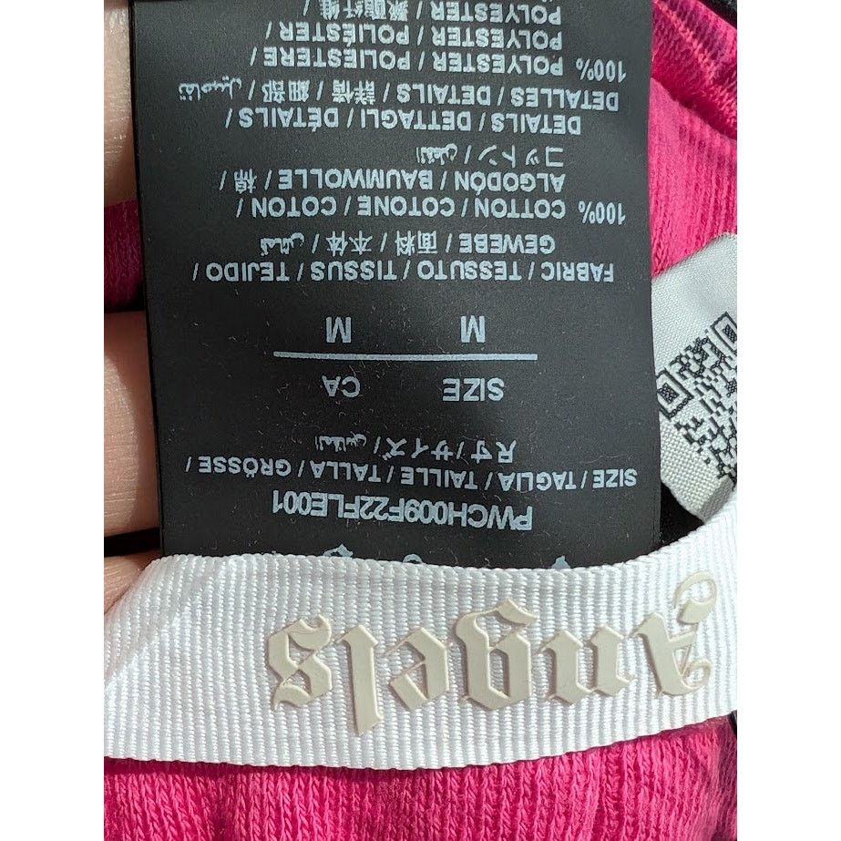 Palm Angels o1rshd1 Classic Logo Sweatpants & Joggers in Fuchsia White Size US 32 / EU 48 - 17 Thumbnail