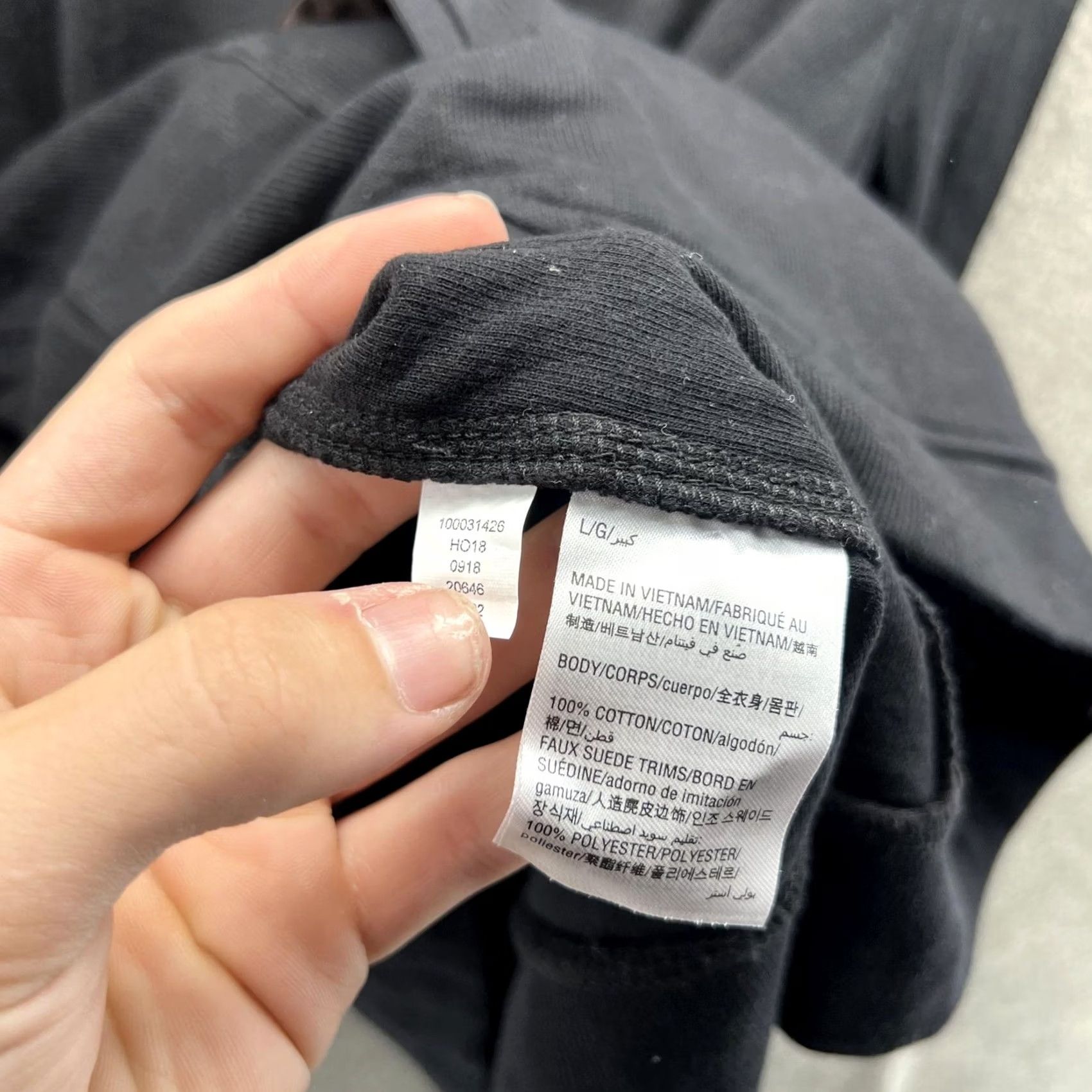 Tasso Elba Tasso Elba Jacket Mens Large Black Cotton Full Zip Bomber Pockets Unlined Casual Size US L / EU 52-54 / 3 - 2 Thumbnail