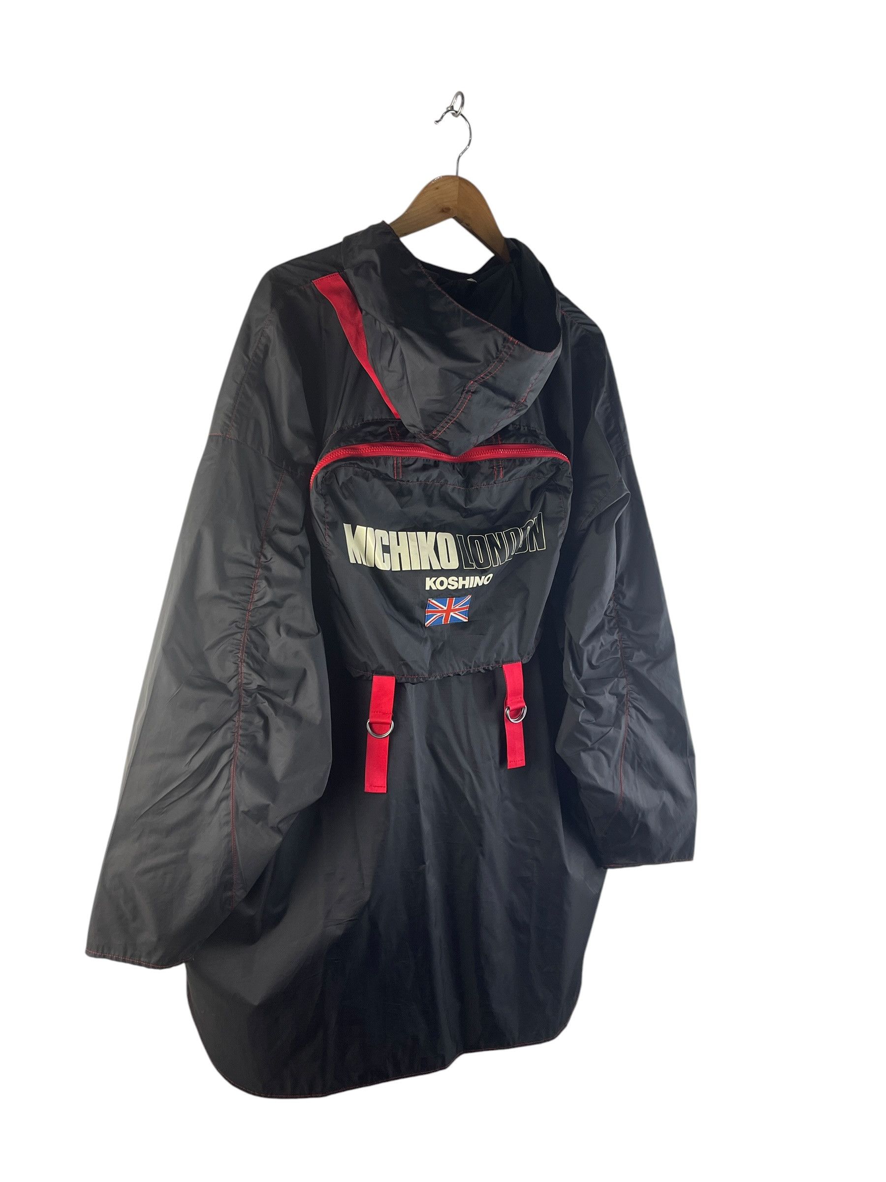 Michiko Koshino London Vintage Michiko London Koshino Packable Anorak Techwear Size US XL / EU 56 / 4 - 4 Thumbnail