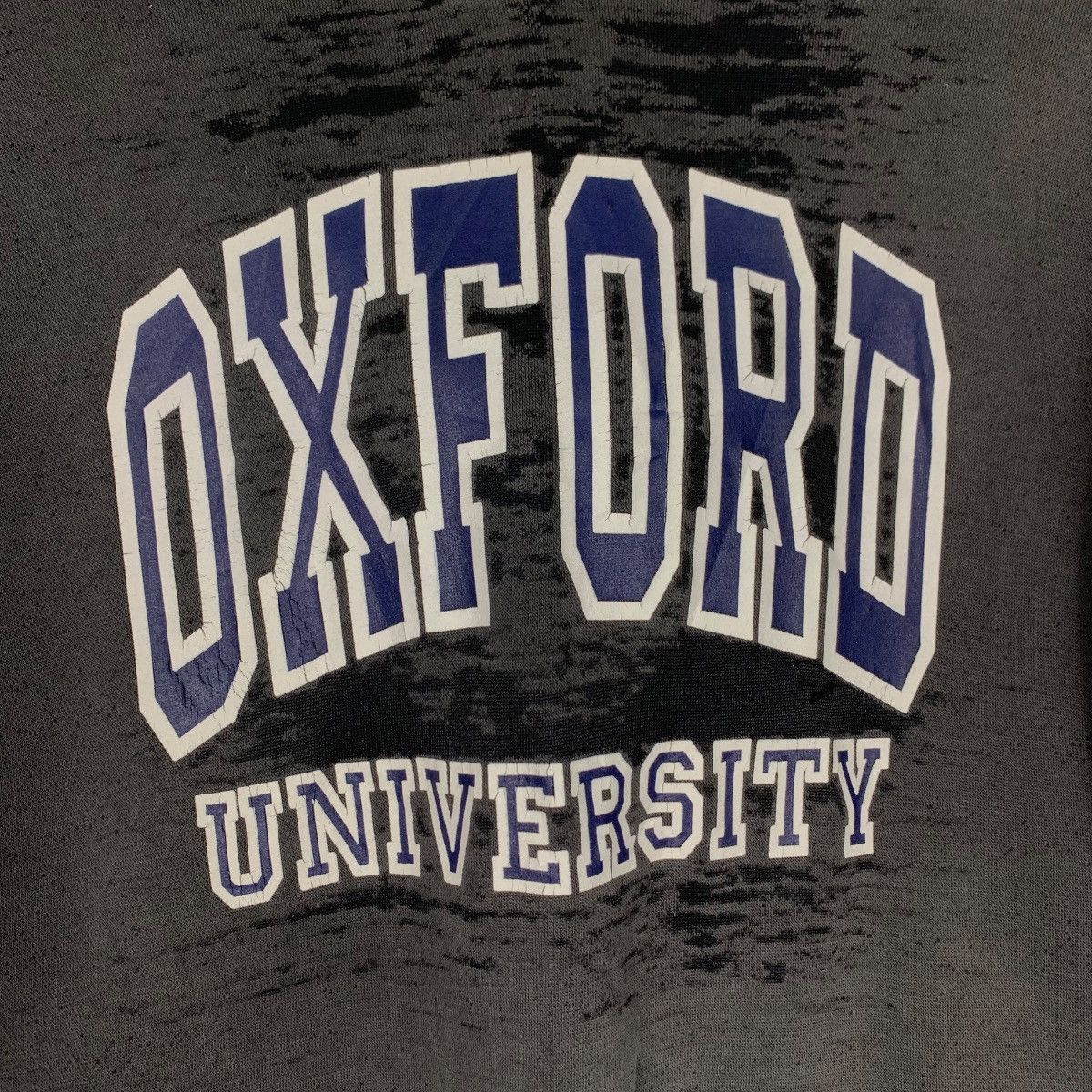 Japanese Brand OXFORD UNIVERSITY Big Logo Pullover Hoodies #1200-C55 Size US L / EU 52-54 / 3 - 13 Thumbnail
