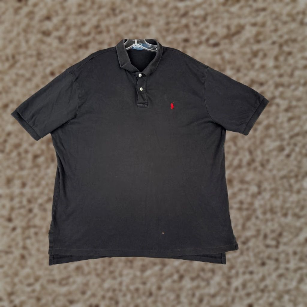 Polo Ralph Lauren VINTAGE Polo Ralph Lauren Polo Shirt Adult 2XL Black 100% Cotton Jersey Polo Shirt Mens 2XL Black Polo Ralph Lauren New title Size US XXL / EU 58 / 5 - 1 Thumbnail