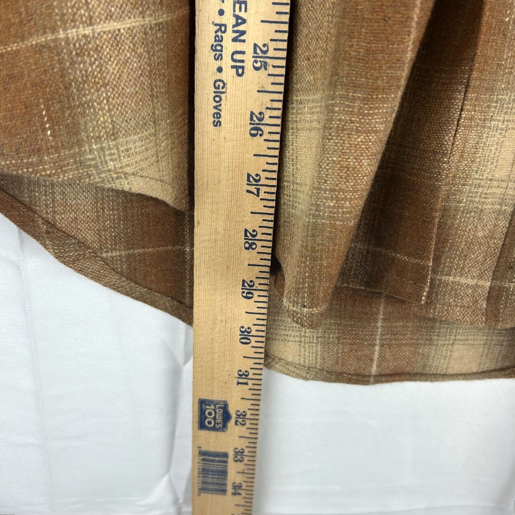 Vintage VINTAGE Ponderosa Shirt Mens M Brown Plaid Wool Flannel Lined Korea 70s Western Wool Flannel Shirt Jacket Button-Up Size US M / EU 48-50 / 2 - 6 Thumbnail