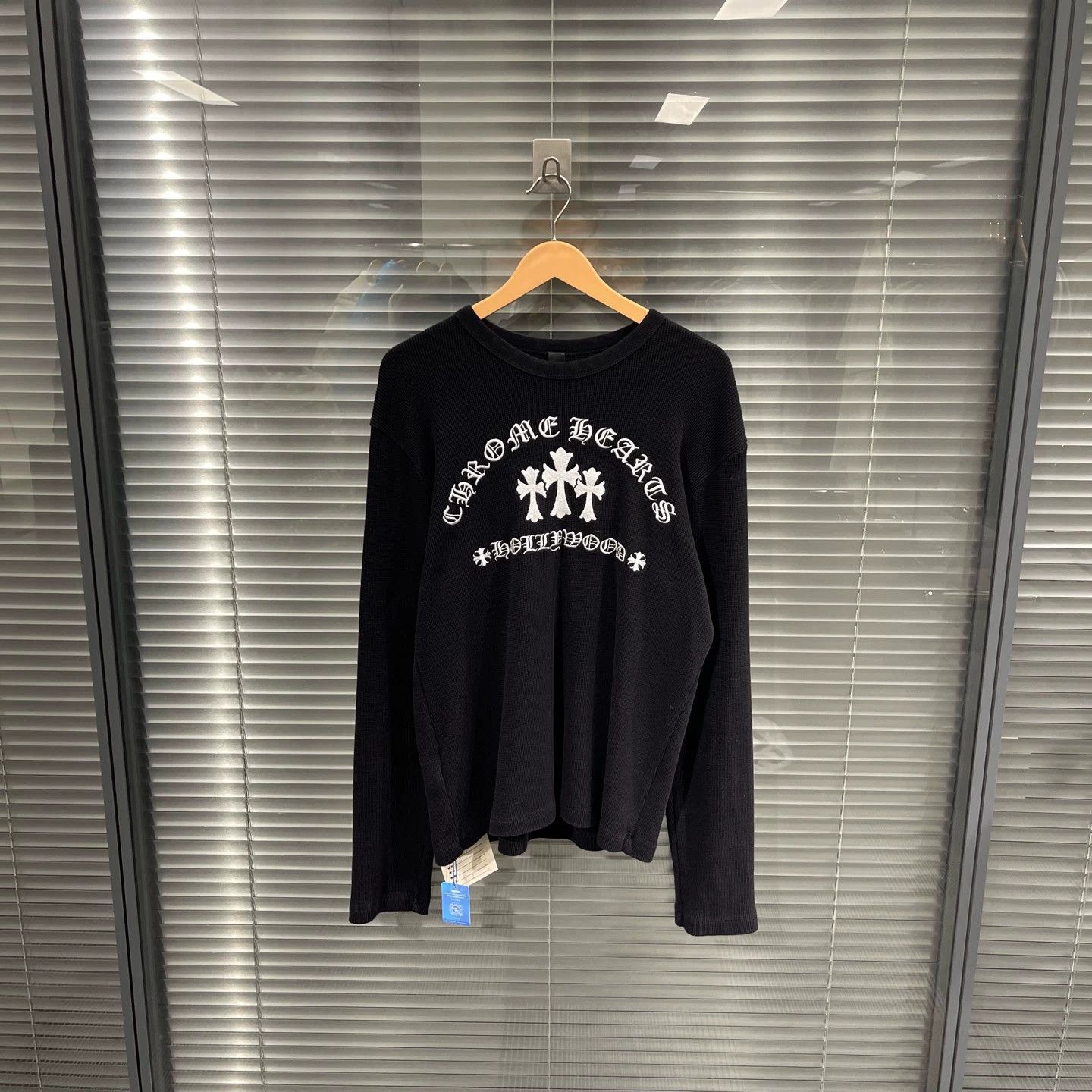 Chrome Hearts Chrome Hearts Cross Embroidery Long Sleeve Tee L 99 New Size US L / EU 52-54 / 3 - 1 Thumbnail