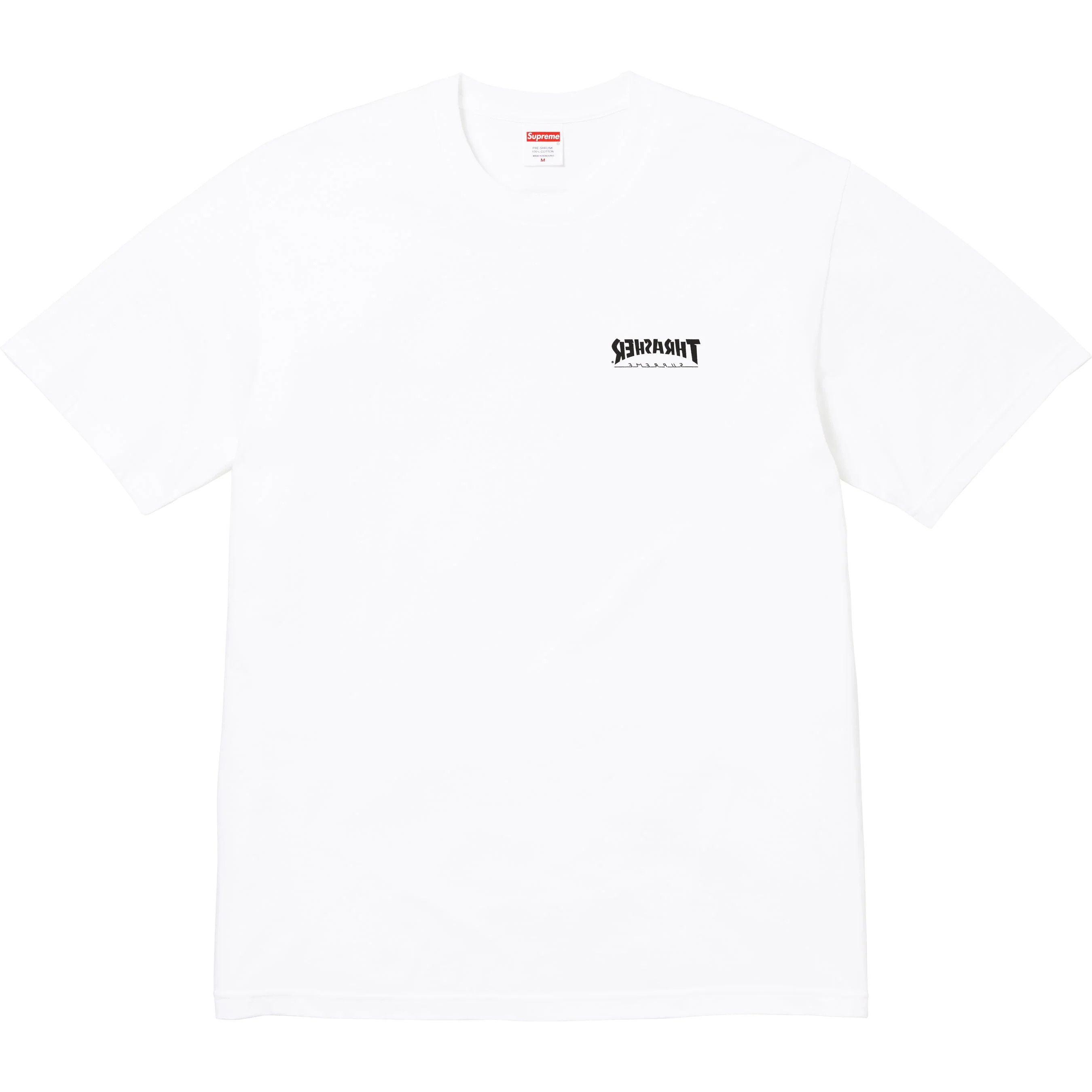 Supreme Supreme Thrasher Cross Tee Size US XXL / EU 58 / 5 - 2 Thumbnail