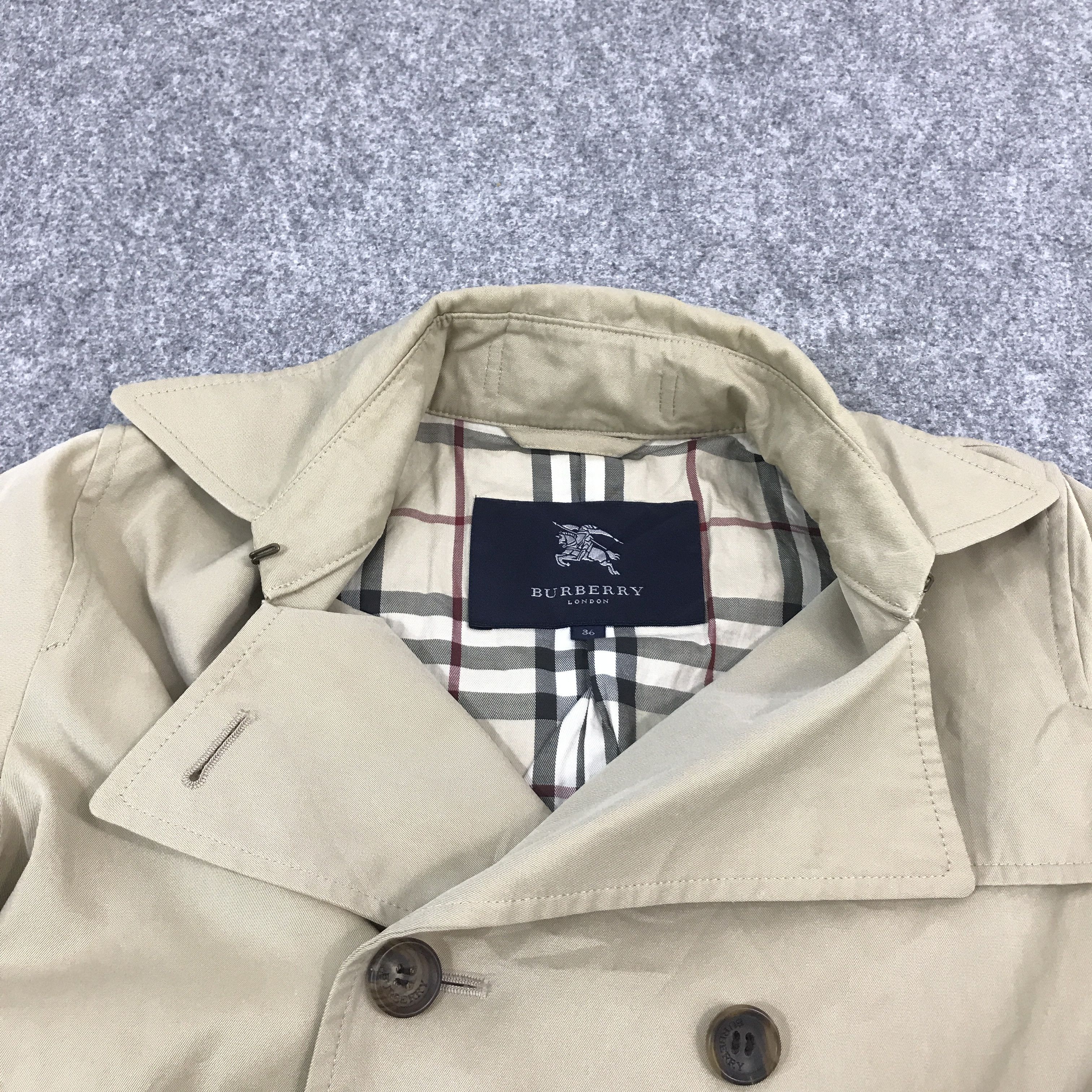 Burberry × Japanese Brand BURBERRY COAT BONDAGE BUTTON JACKET Size US M / EU 48-50 / 2 - 7 Thumbnail