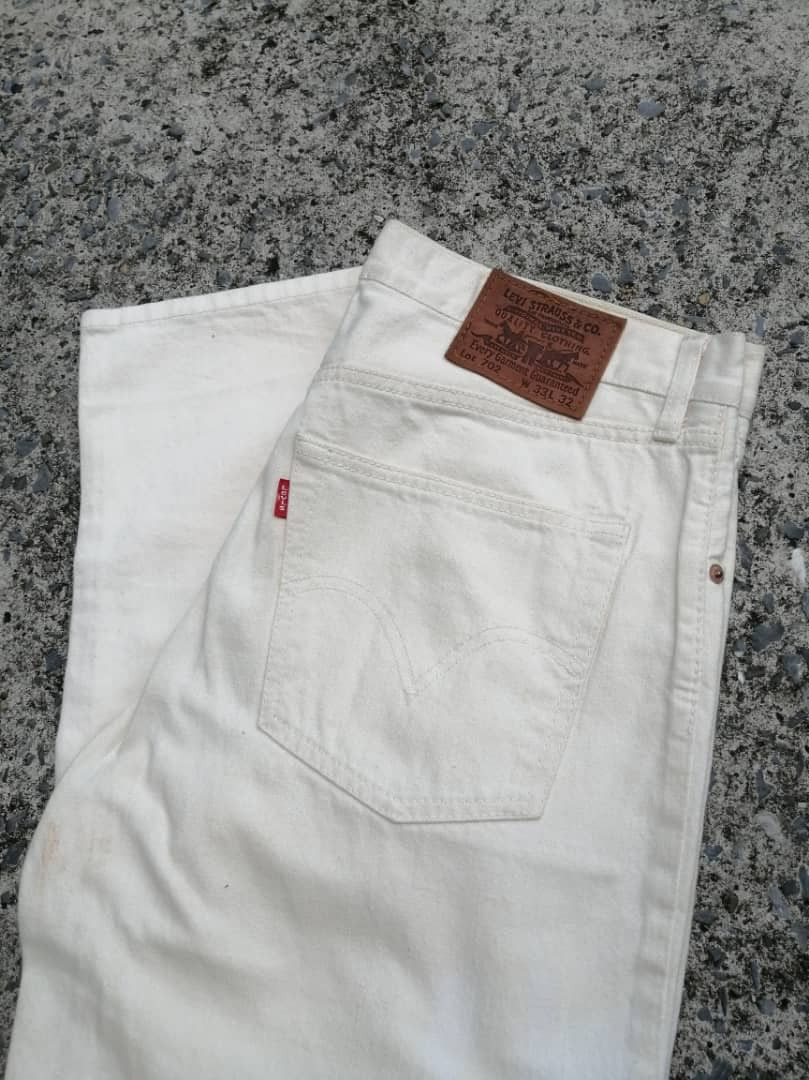 Levi's × Levi's Vintage Clothing Levi's Strauss 702 White Pants Size US 33 - 8 Thumbnail