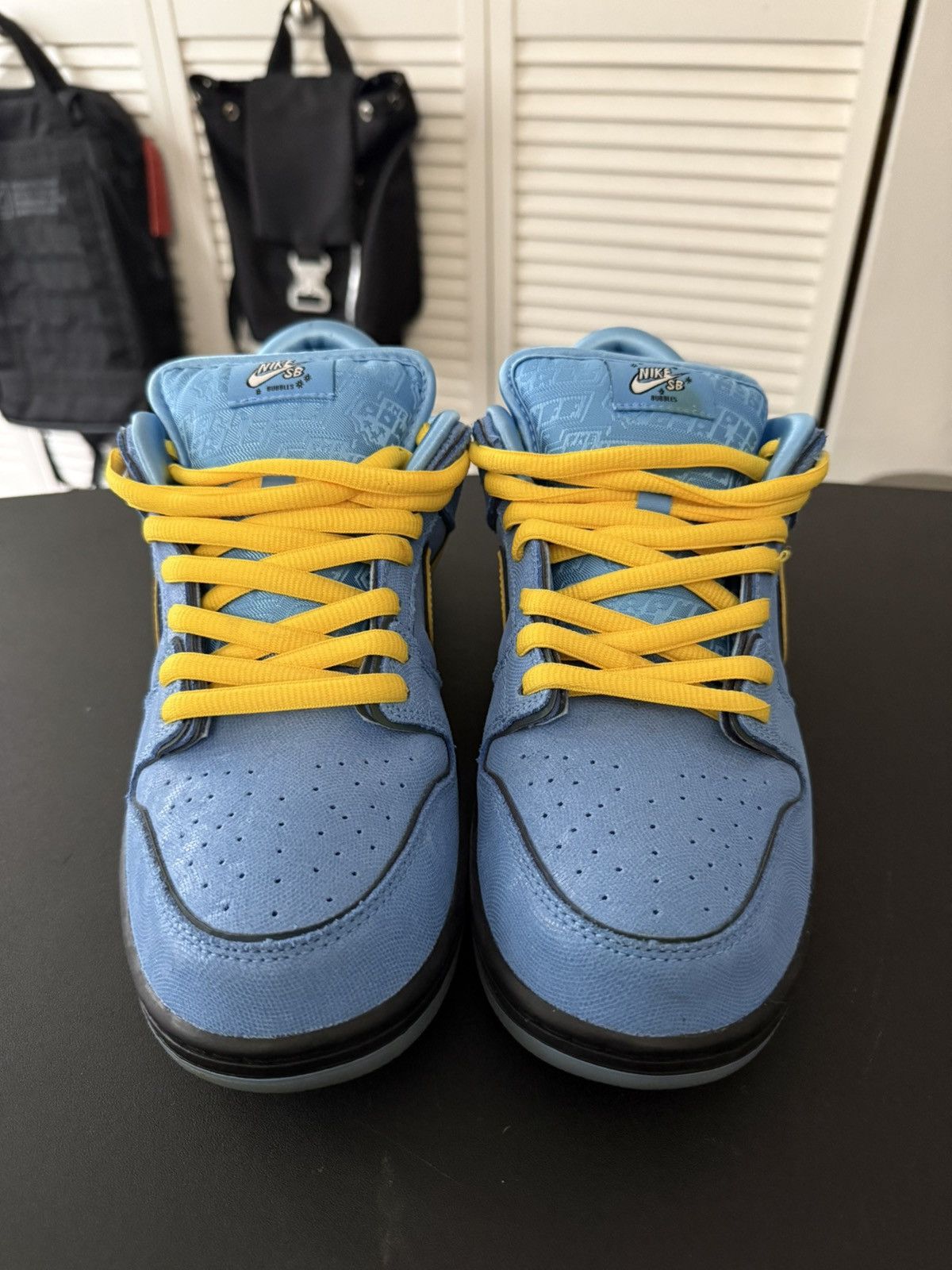 Nike Powerpuff Girls x Nike Dunk Low Pro SB “Bubbles” Size US 10.5 / EU 43-44 - 3 Thumbnail