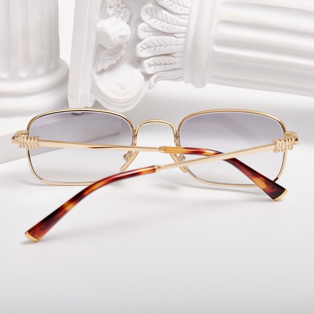 Miu Miu MIU MIU 0MU A53S 5AK04O SUNGLASSES Size ONE SIZE - 7 Thumbnail