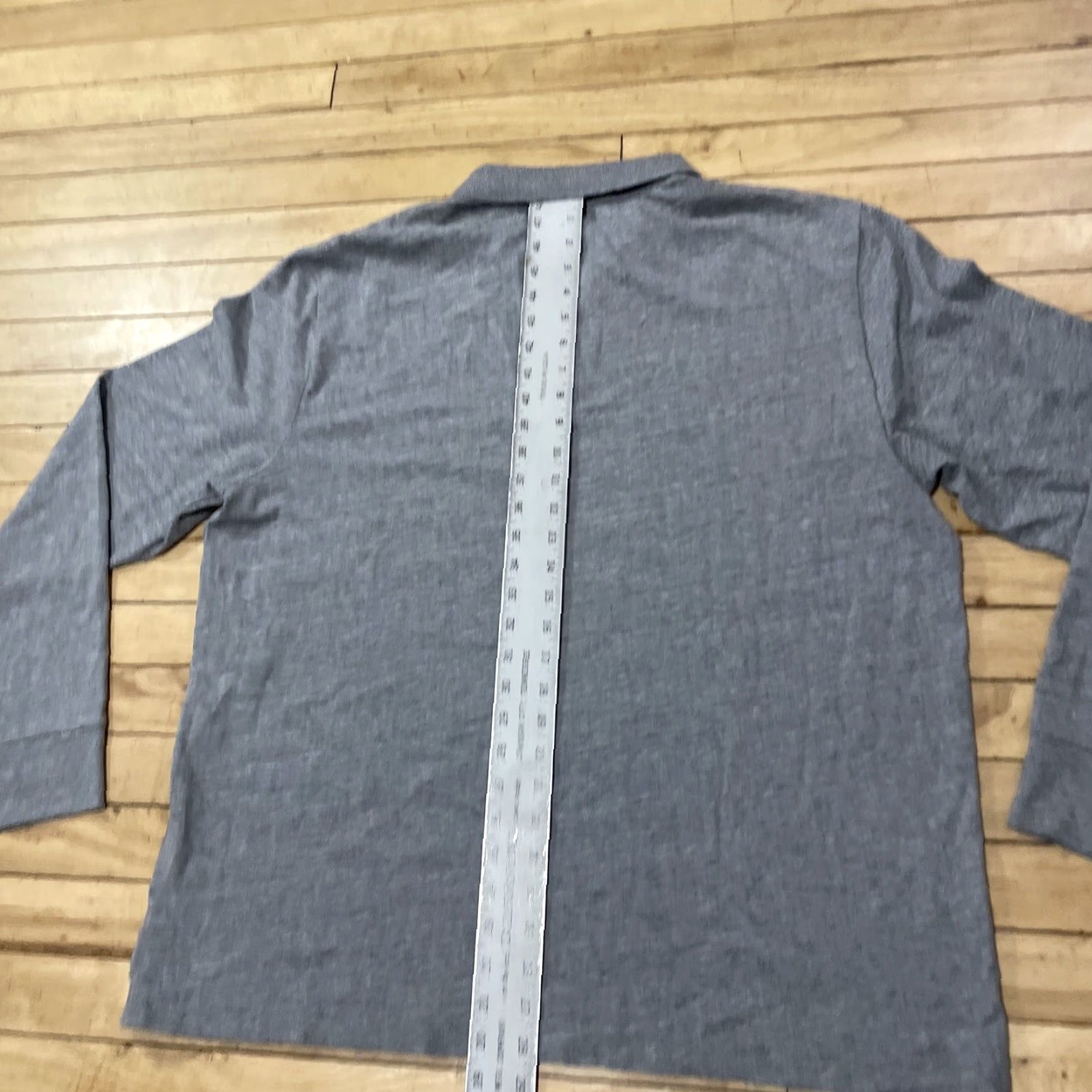 Vintage St. John's Bay Polo Mens XL Gray Jersey Stretch Polo XL Size US XL / EU 56 / 4 - 6 Thumbnail