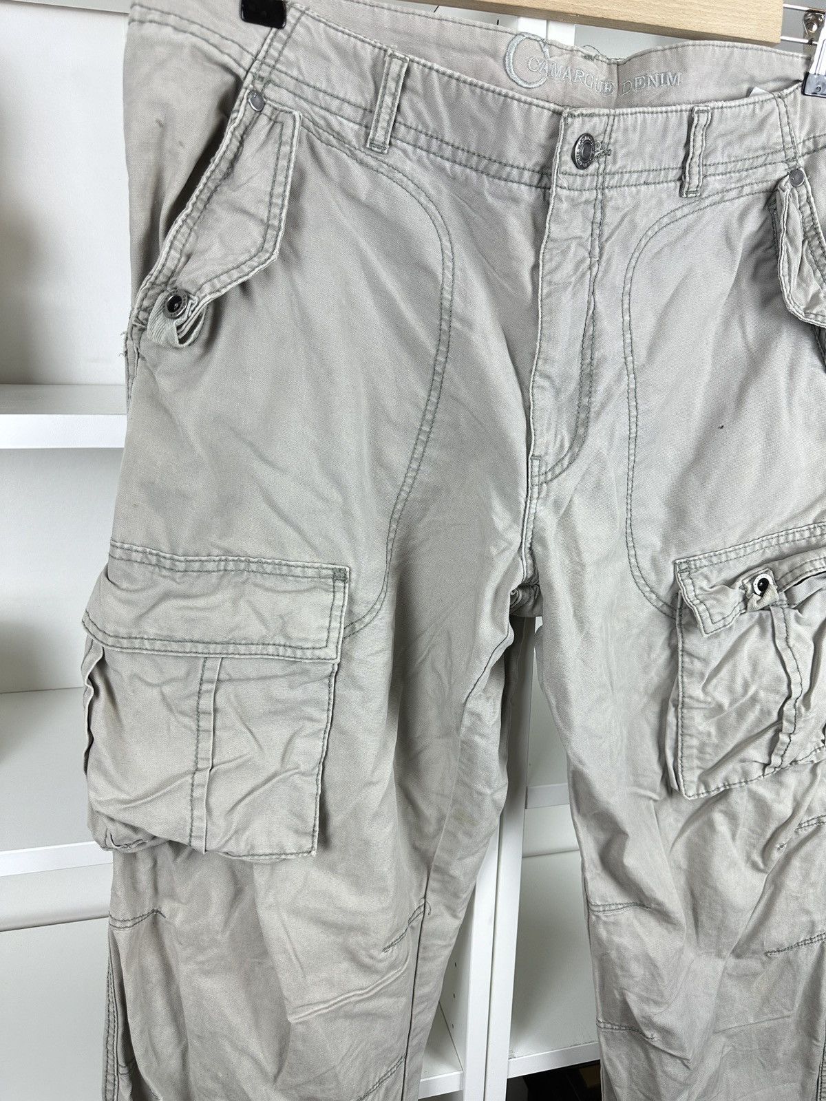 Other Vintage y2k baggy cargo pants Size US 38 / EU 54 - 3 Thumbnail