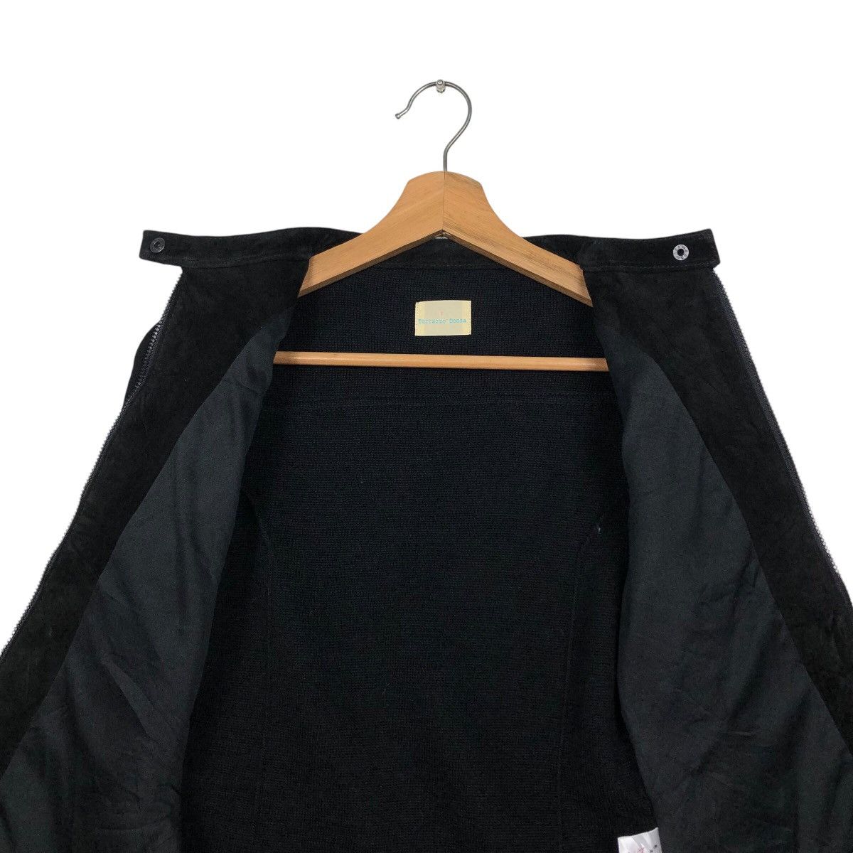 Japanese Brand 📌Cropped Zipper Biker Jacket Torrazzo Donna Size US M / EU 48-50 / 2 - 15 Thumbnail