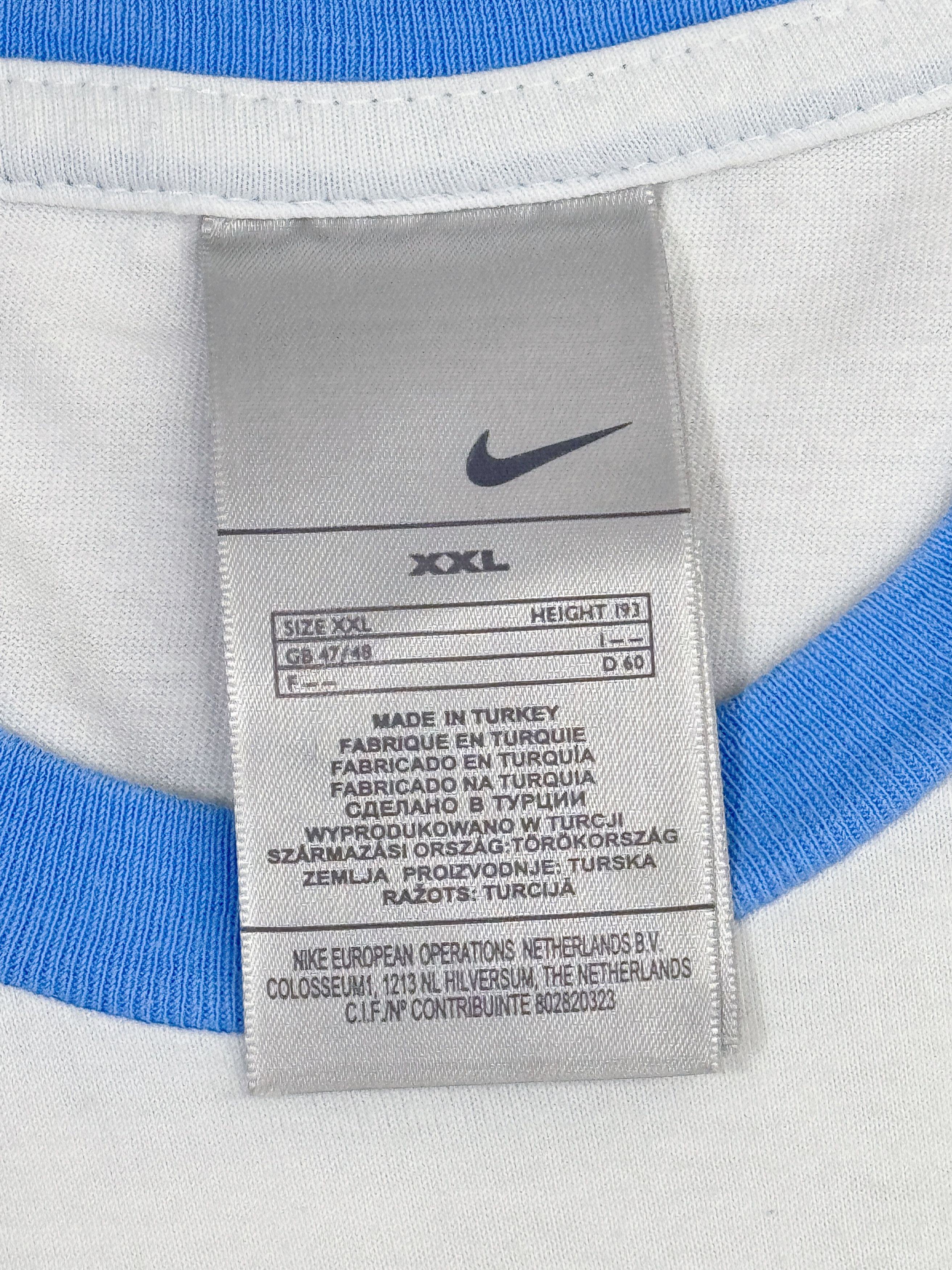 Nike × Vintage Y2K Nike Air T-Shirt Spellout Swoosh Logo Size US XL / EU 56 / 4 - 6 Thumbnail