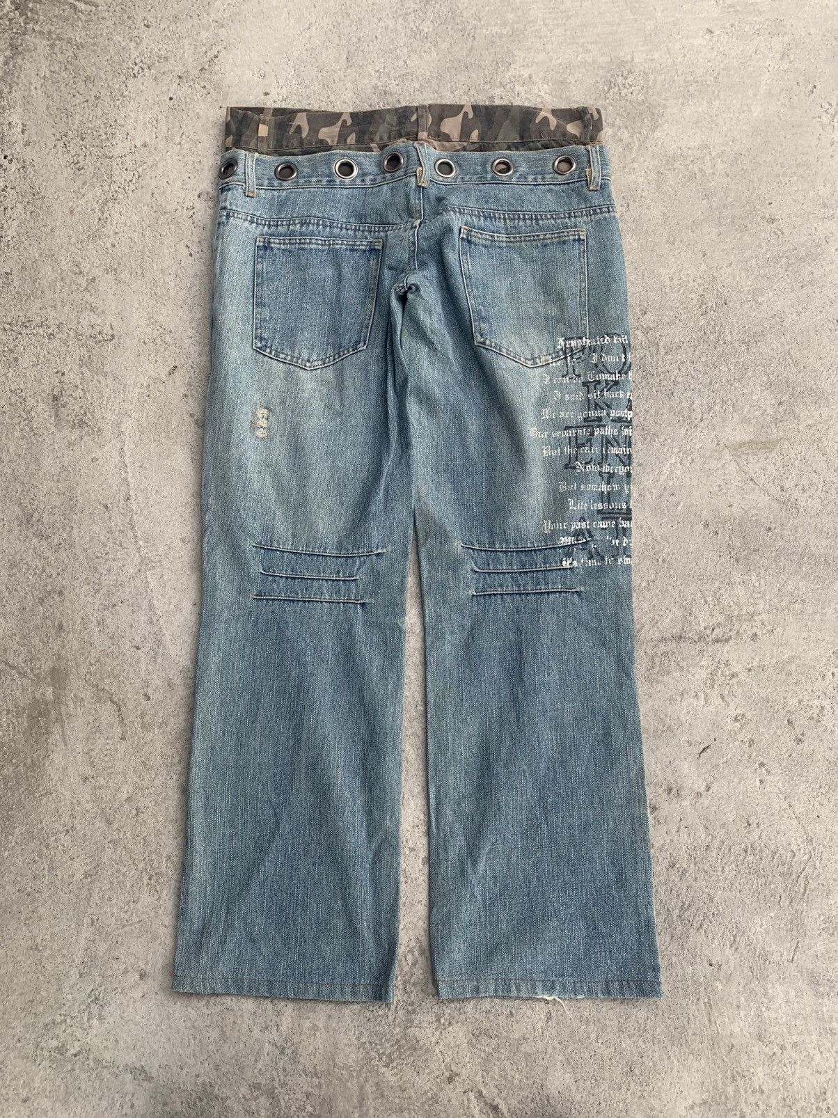 In The Attic In the attic double waist distressed pants Size US 30 / EU 46 - 3 Thumbnail