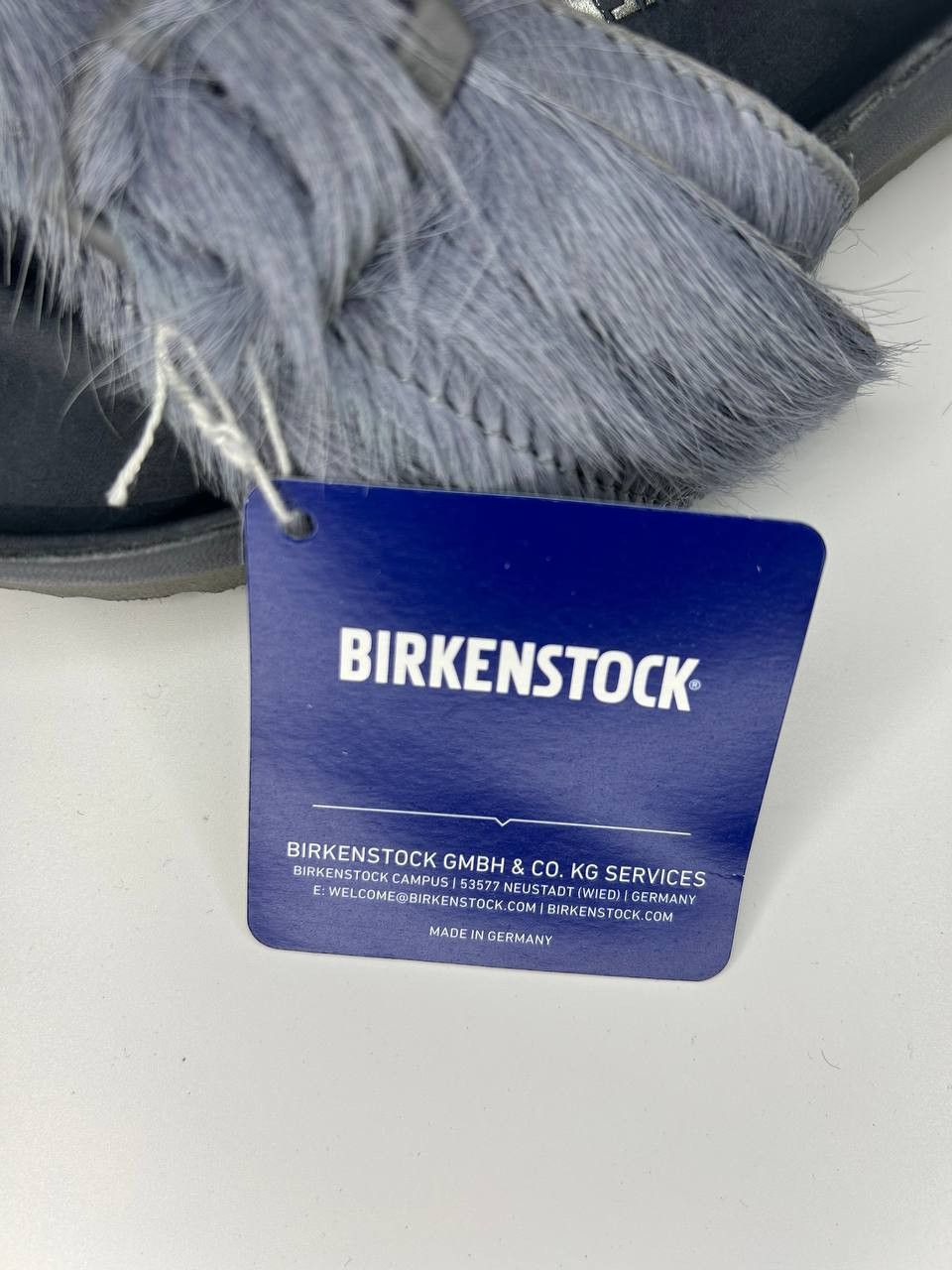 Birkenstock × Rick Owens Rick Owen’s X Birkenstock Faux Fur Slides (1450) Size US 6 / IT 36 - 8 Thumbnail