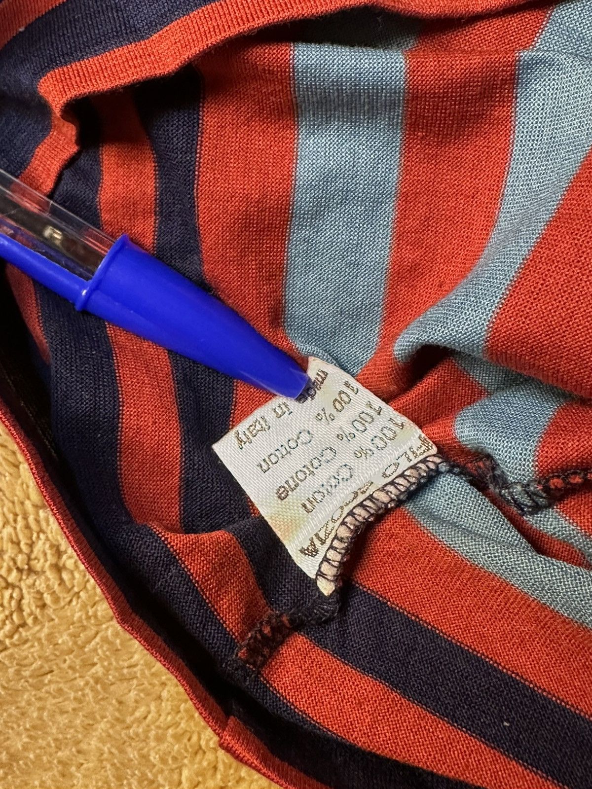 Longchamp Longchamp Paris striped polo Size US S / EU 44-46 / 1 - 5 Thumbnail