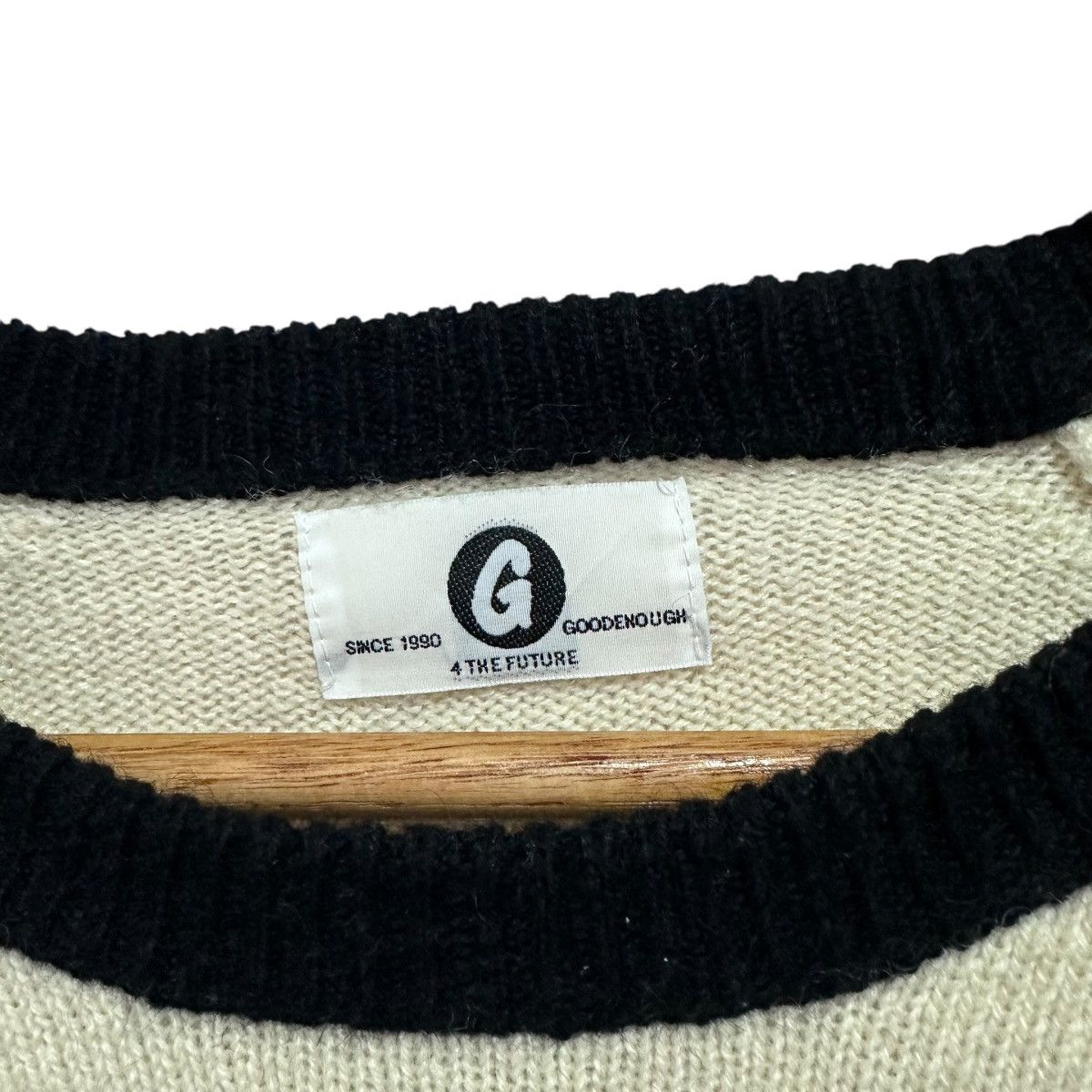 Other VINTAGE GOODENOUGH GDEH INTARSIA KNIT SWEATER 90S ARCHIVE Size US M / EU 48-50 / 2 - 7 Thumbnail