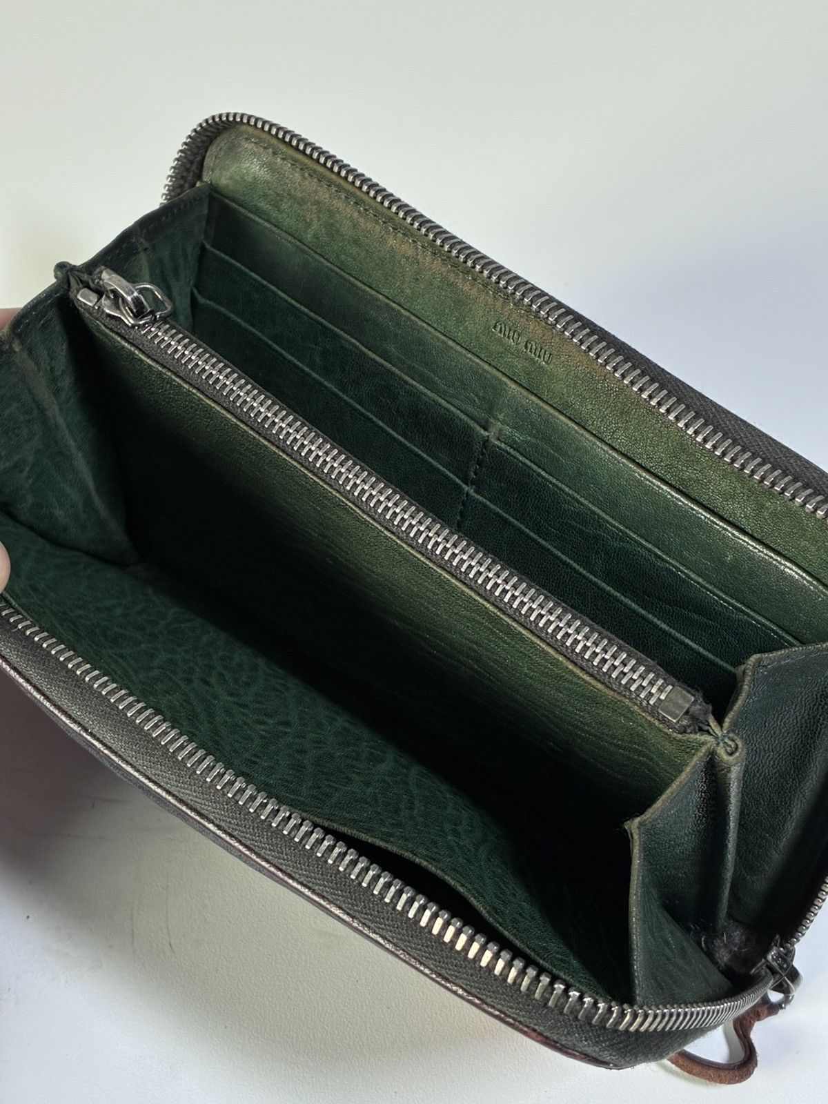 Miu Miu Miu Miu pets vintage leather wallet Size ONE SIZE - 8 Thumbnail