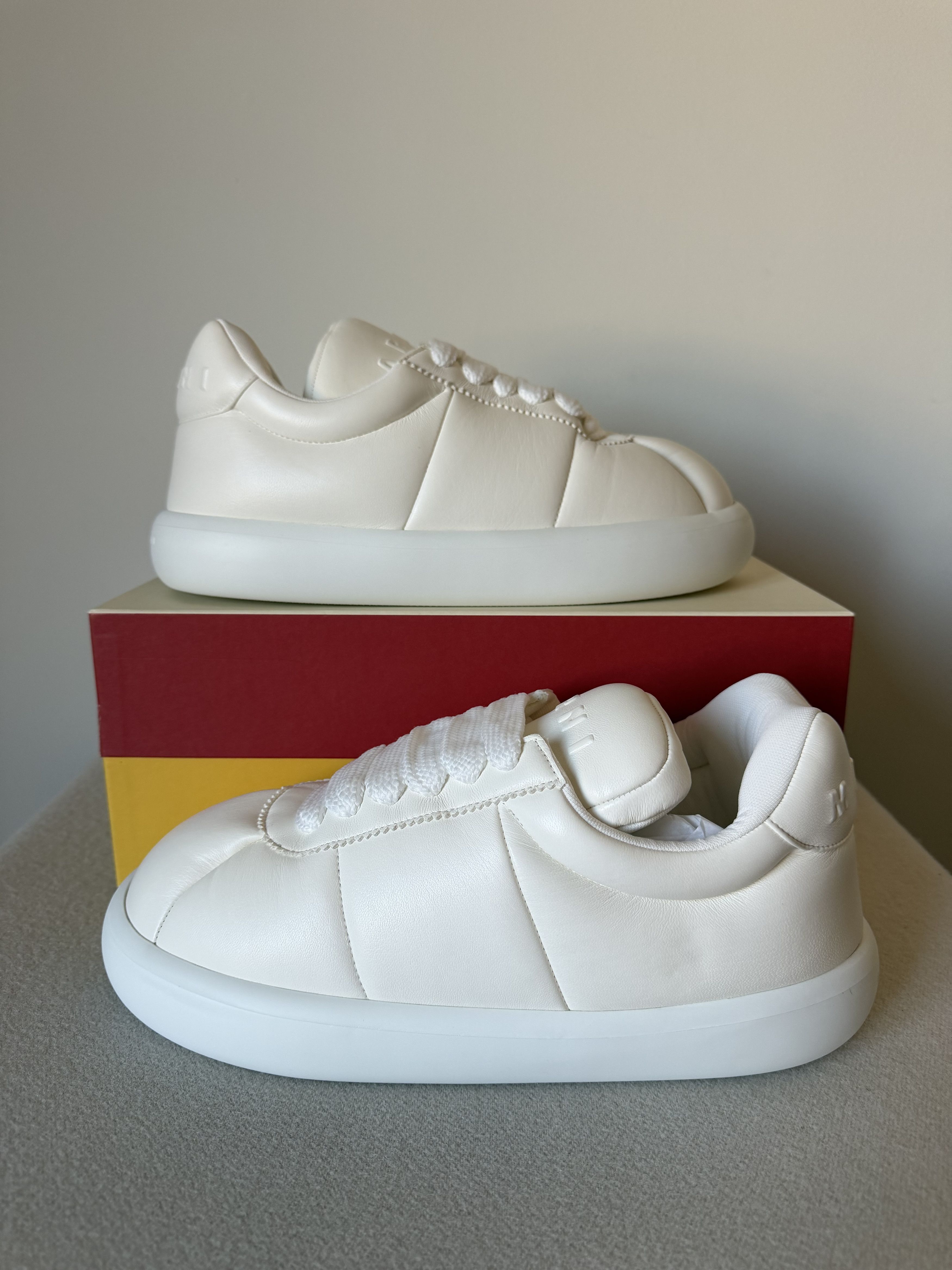 Marni Marni Bigfoot Sneakers in White Size US 13 / EU 46 - 2 Thumbnail