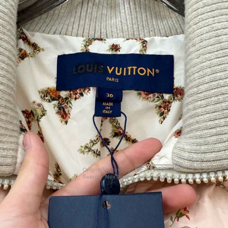 Louis Vuitton Louis Vuitton Reversible floral wool down jacket Size XS / US 0-2 / IT 36-38 - 3 Thumbnail