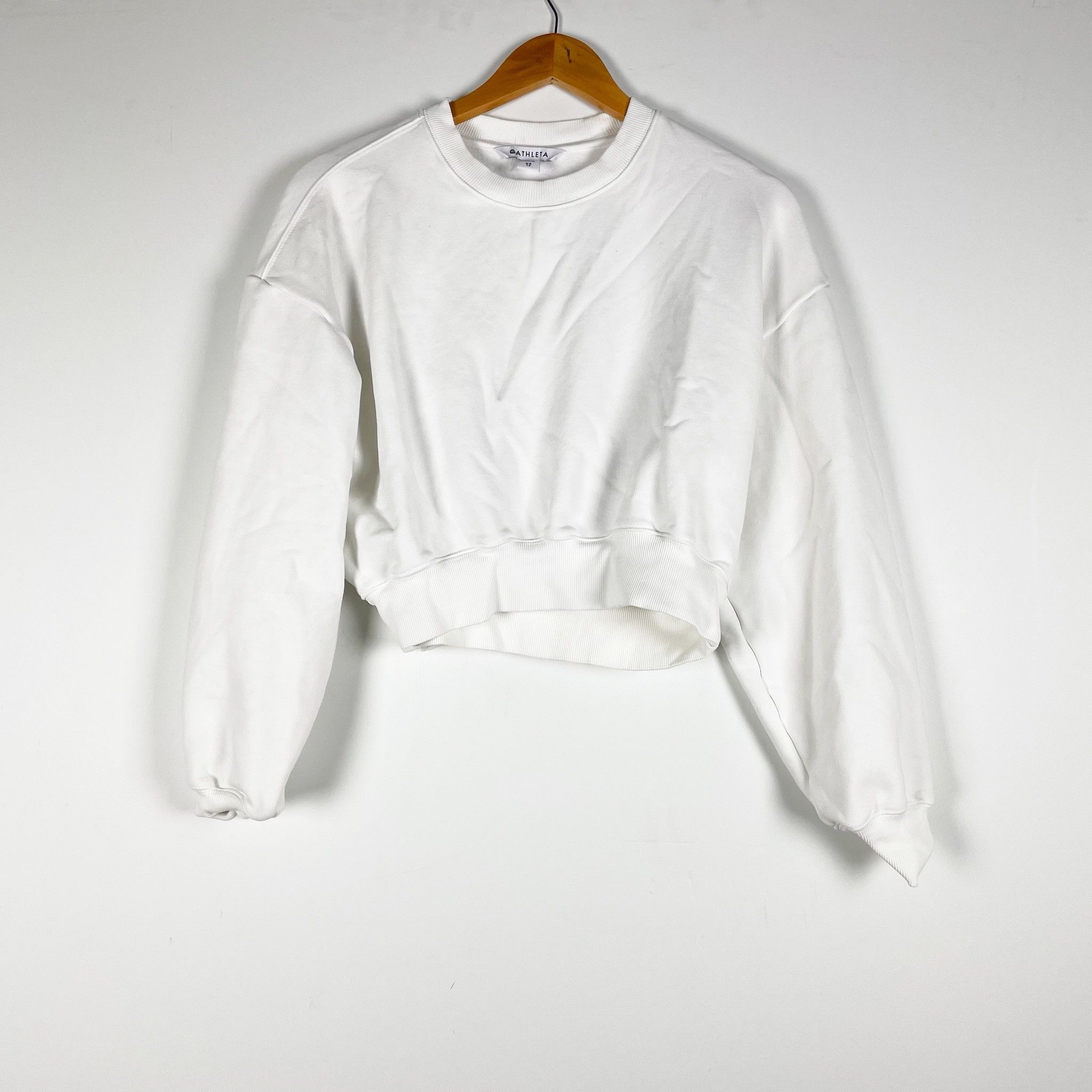 Athleta Athleta Women's Cotton Stretch Terry Crop Size XS / US 0-2 / IT 36-38 - 1 Thumbnail
