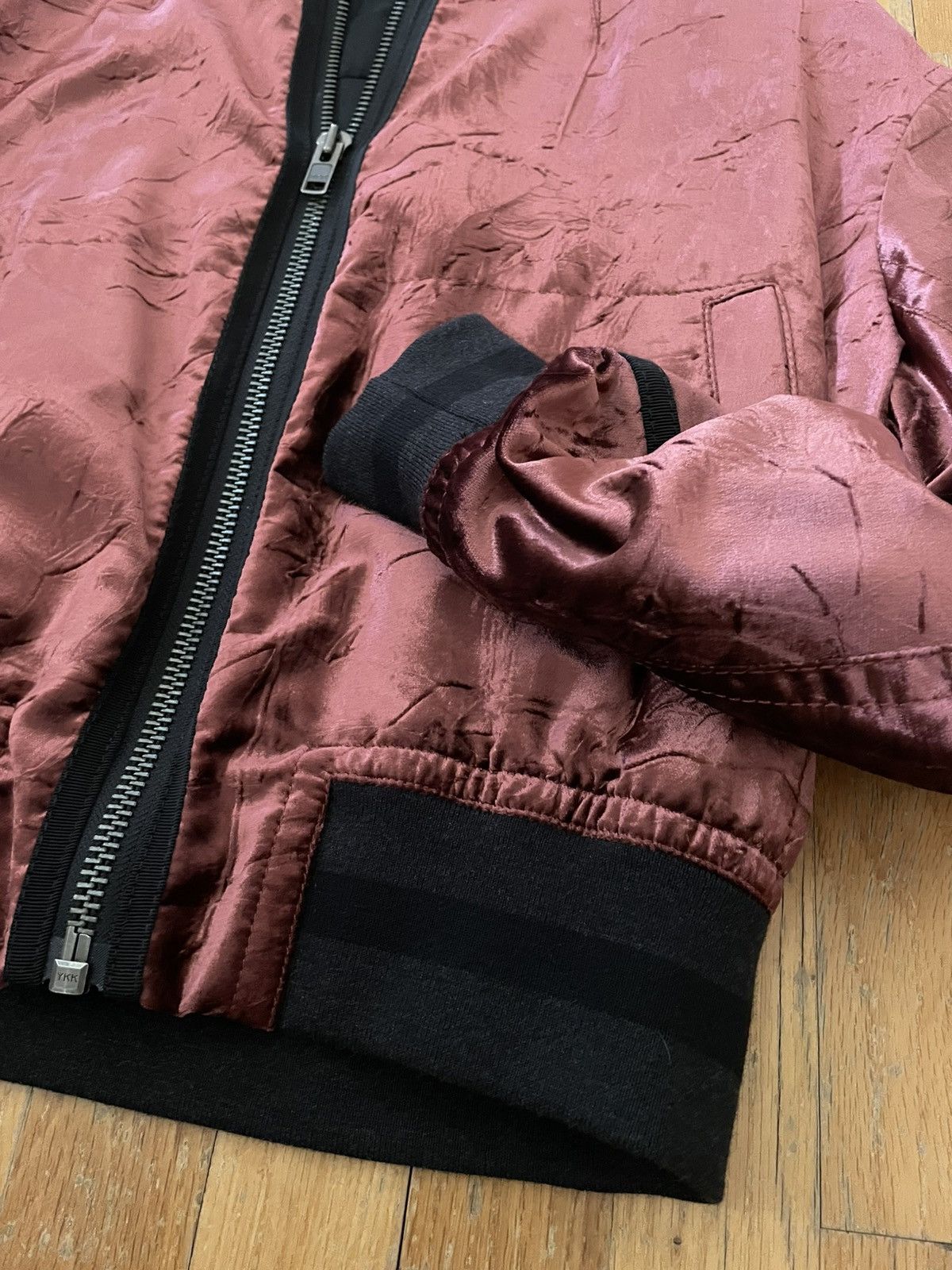 Haider Ackermann Crushed velvet bomber Size US XL / EU 56 / 4 - 2 Thumbnail