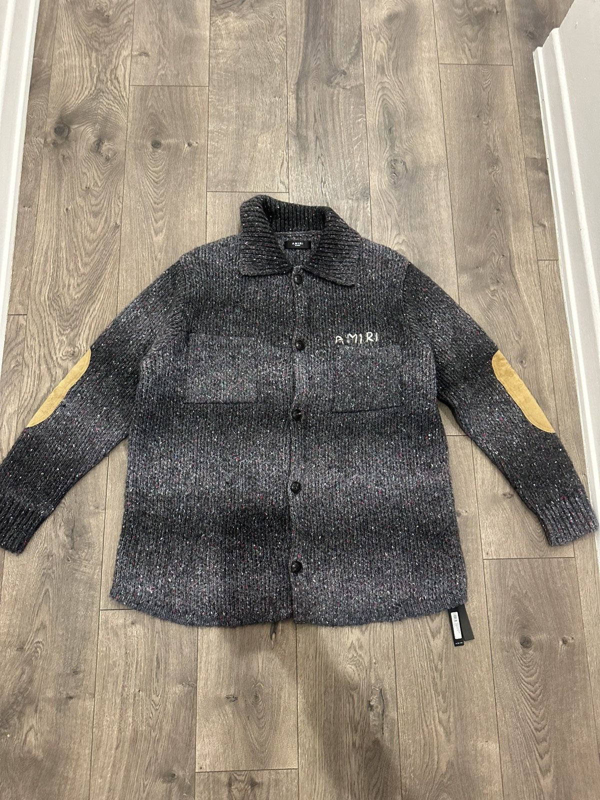 Amiri Amiri Space Dye Overshirt in Black XL Size US XL / EU 56 / 4 - 3 Thumbnail