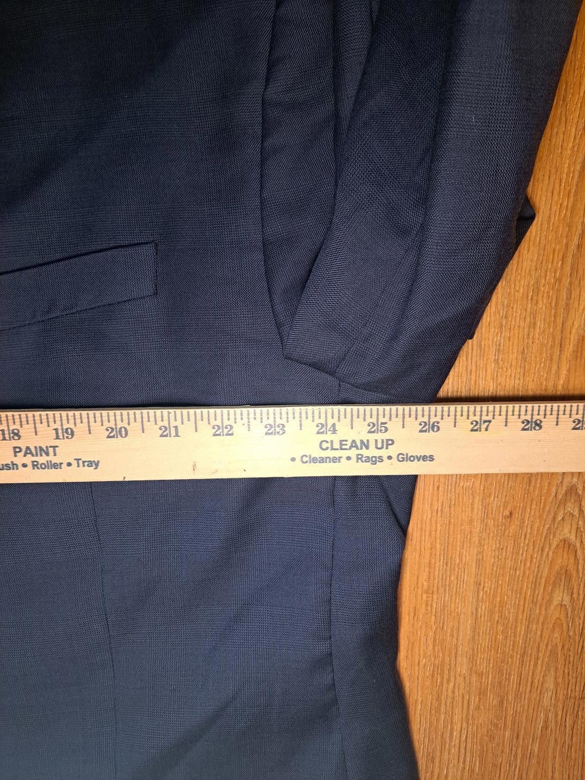Polo Ralph Lauren Ralph Lauren Sport Coat Mens 52L Navy Blue Glen Plaid Wool Size 52L - 10 Thumbnail