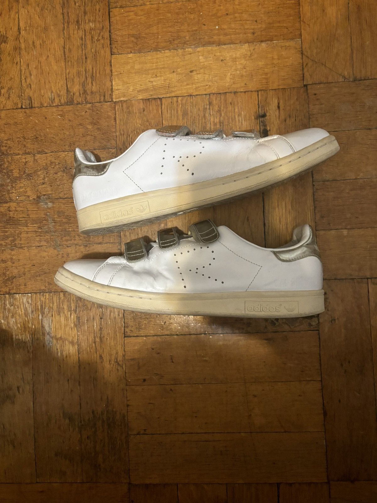 Raf Simons Adidas Stan Smith Velcro Grailed