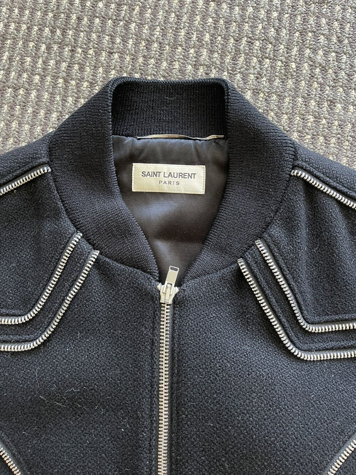 Saint Laurent Paris SLP 15AW Multi Zipper Jacket Size US M / EU 48-50 / 2 - 3 Thumbnail