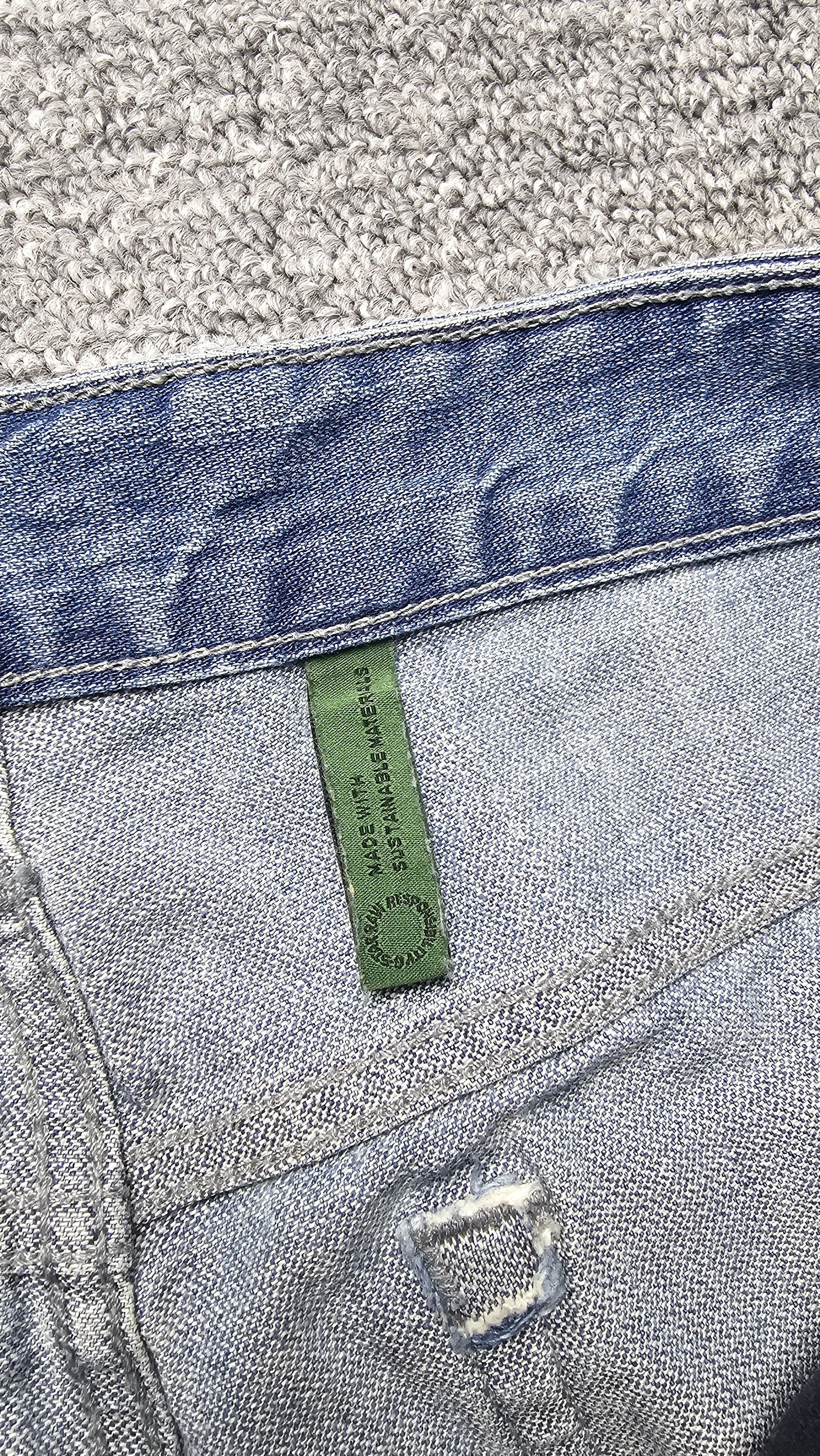 G-Star G-Star Raw Triple A Straight Faded Light Wash Denim W33 L34 Size US 33 - 6 Thumbnail